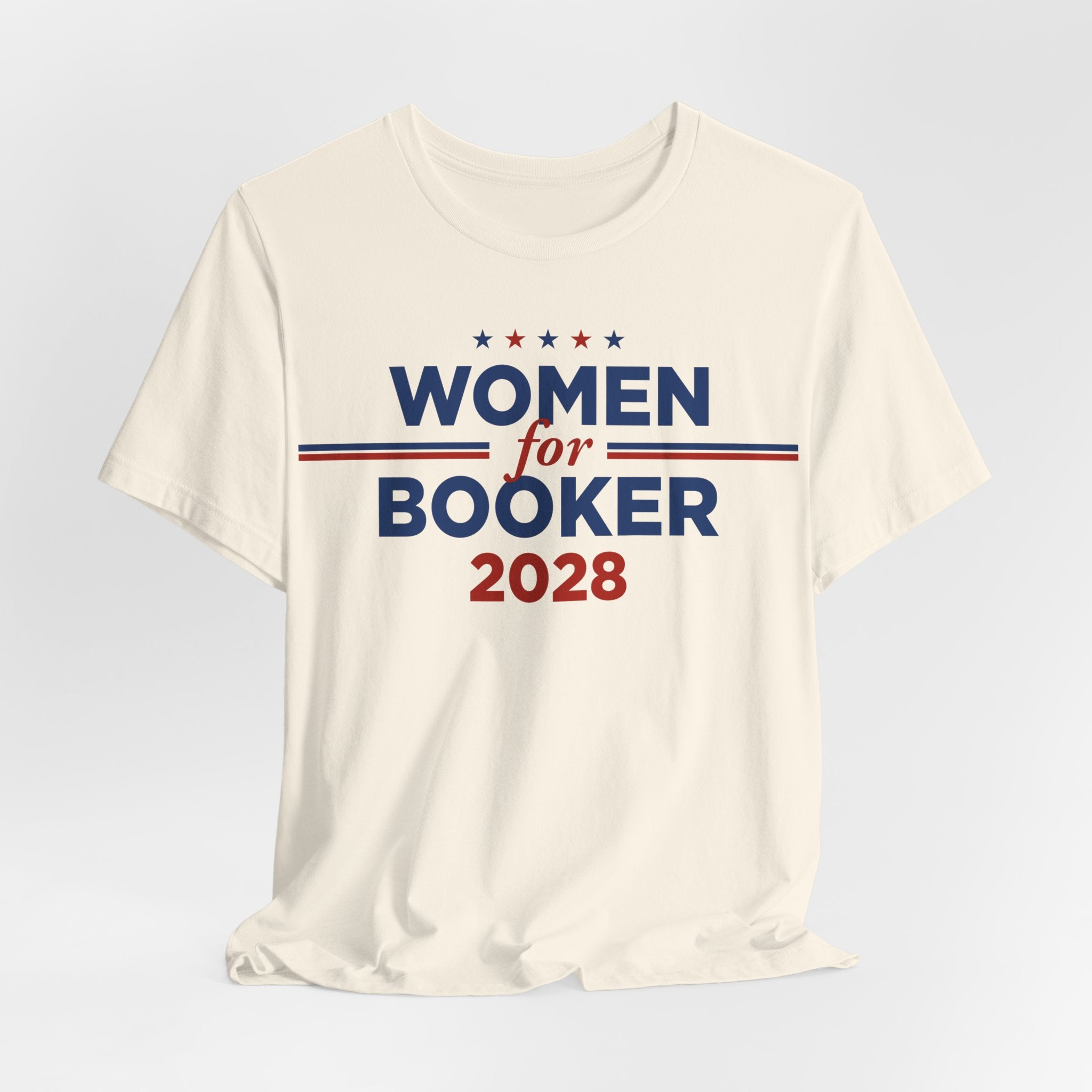 Women for Cory Booker for President Campaign T-Shirt 2028