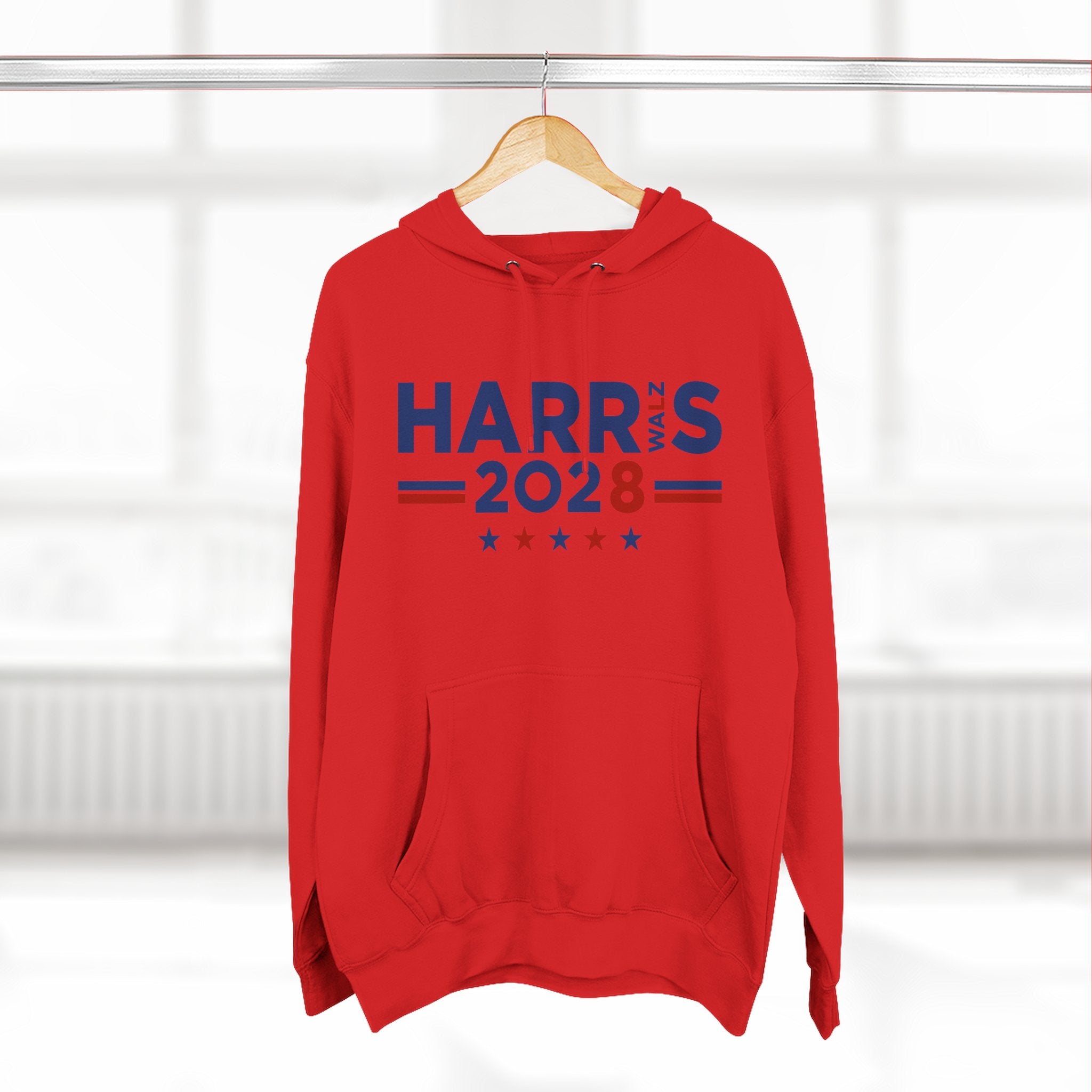 Premium Kamala Harris Tim Walz 2028 Pullover Hoodie