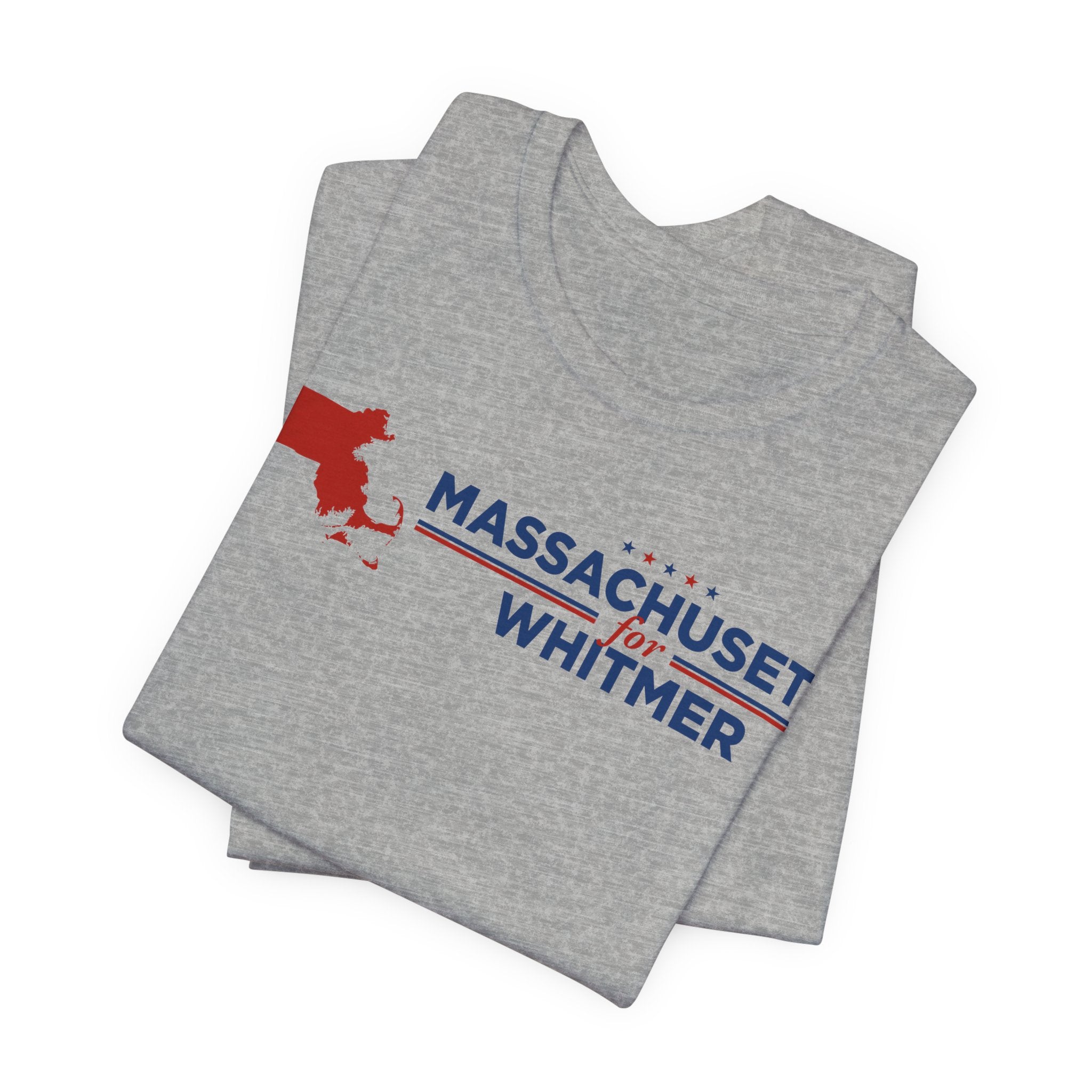 Massachusetts for Gretchen Whitmer for President Campaign T-Shirt 2028