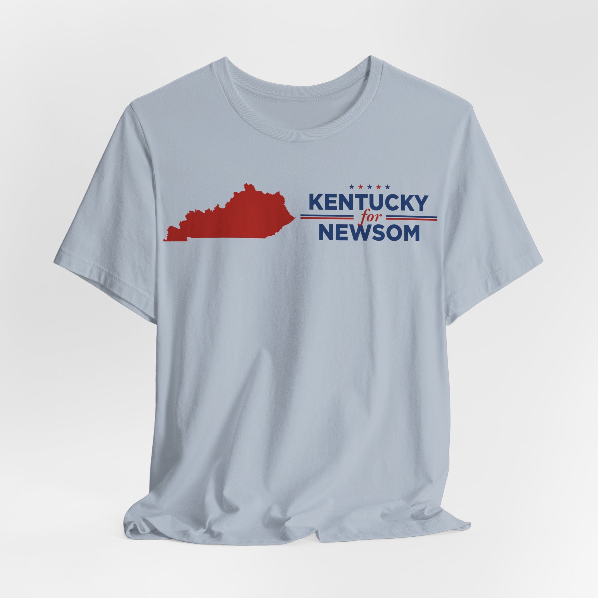 Kentucky for Gavin Newsom for President Campaign T-Shirt 2028
