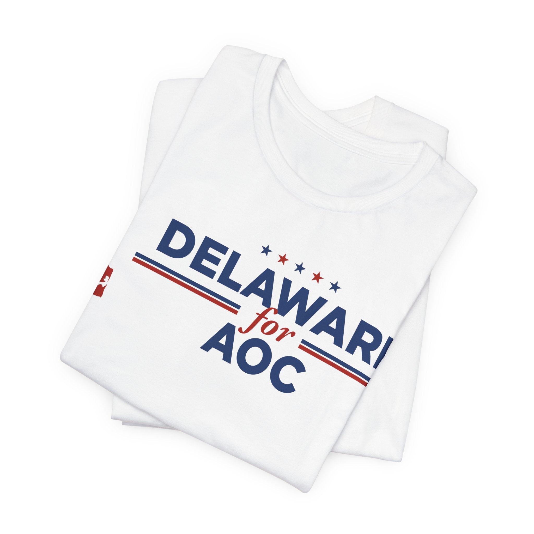 Delaware for AOC for President Campaign T-Shirt 2028