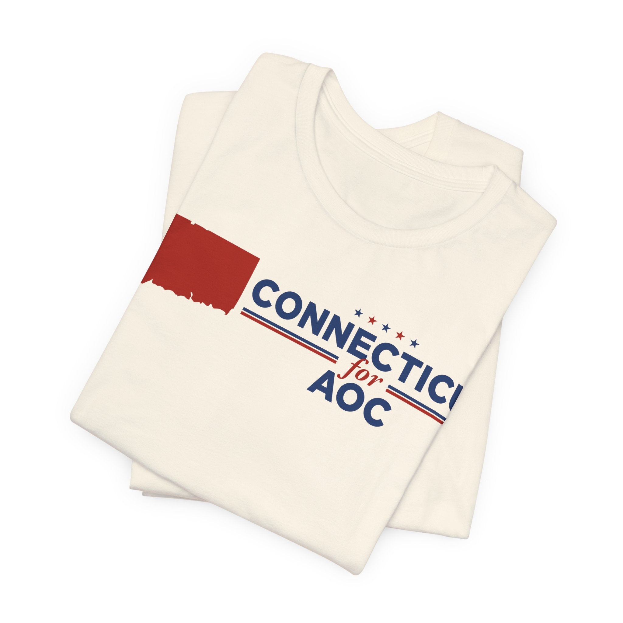 Connecticut for AOC for President Campaign T-Shirt 2028