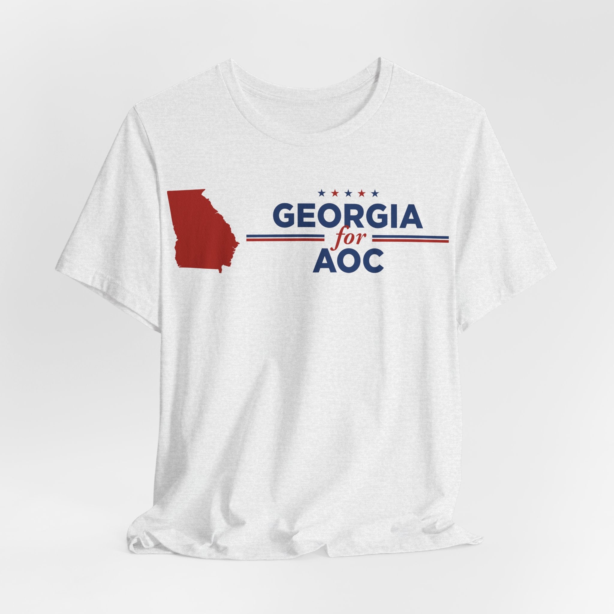 Georgia for AOC for President Campaign T-Shirt 2028
