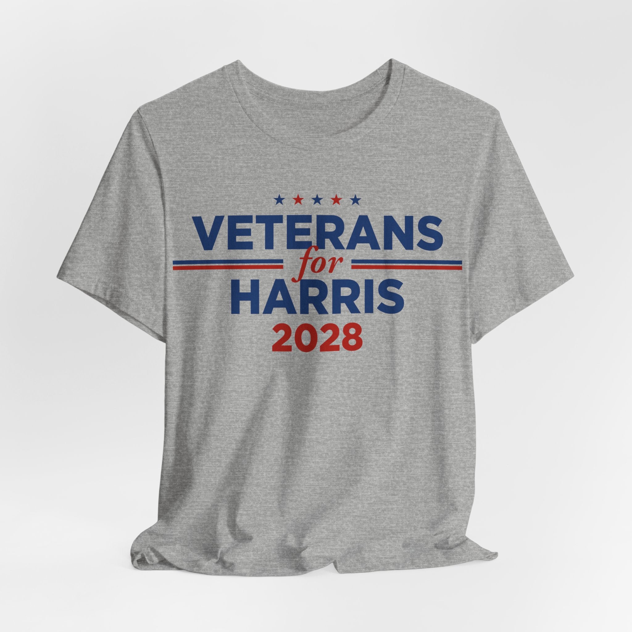 Veterans for Kamala Harris for President Campaign T-Shirt 2028