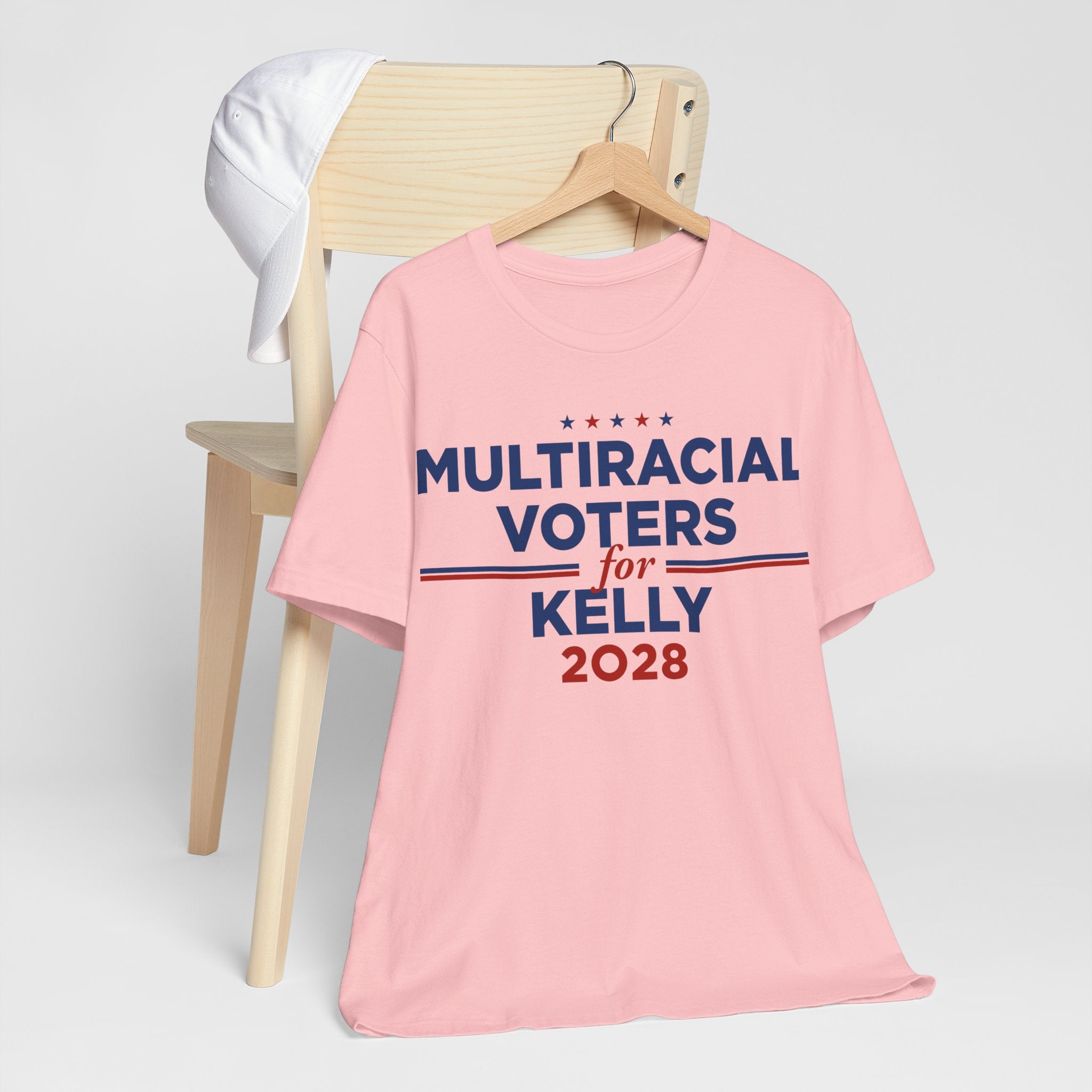 Multiracial Voters for Mark Kelly for President Campaign T-Shirt 2028