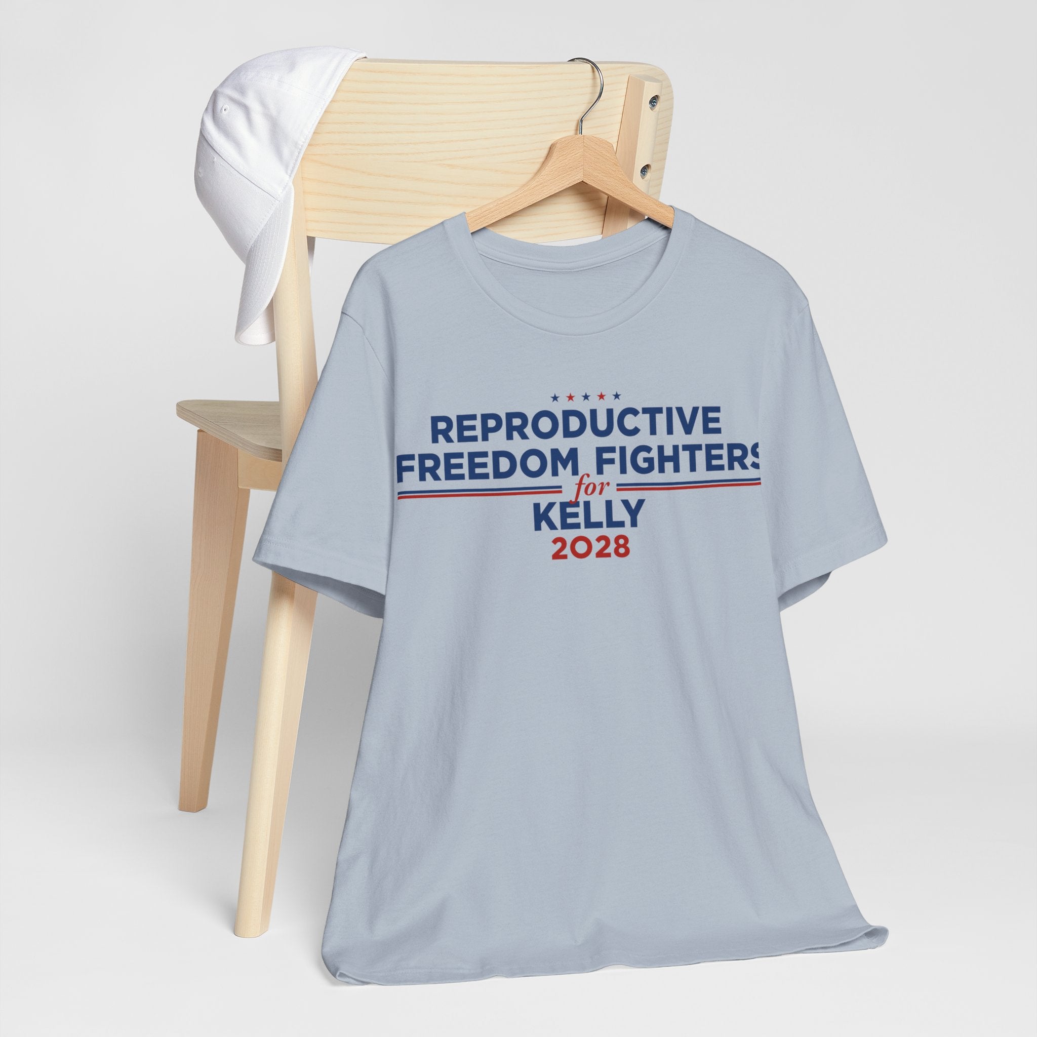 Reproductive Freedom Fighters for Mark Kelly for President Campaign T-Shirt 2028
