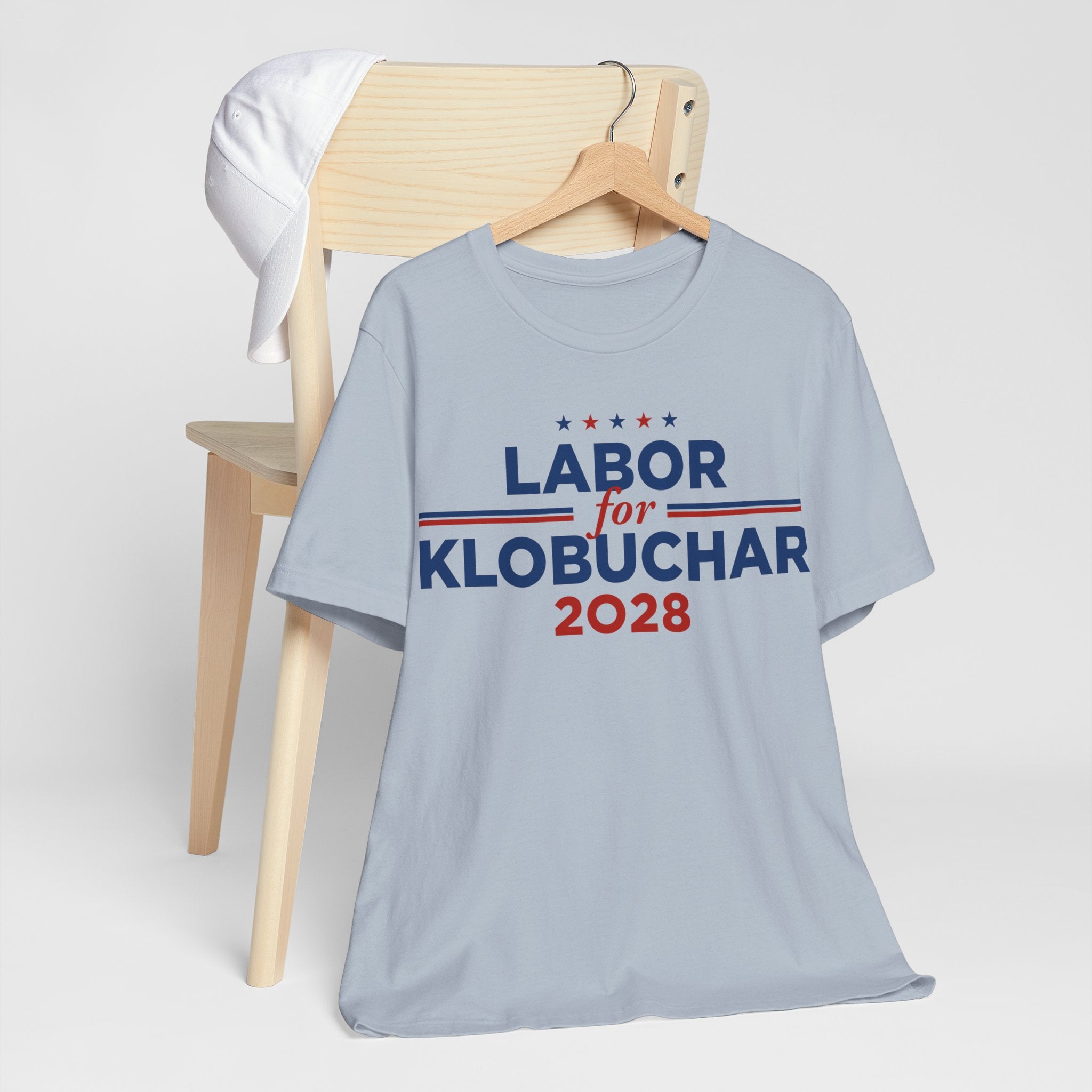 Labor for Amy Klobuchar for President Campaign T-Shirt 2028
