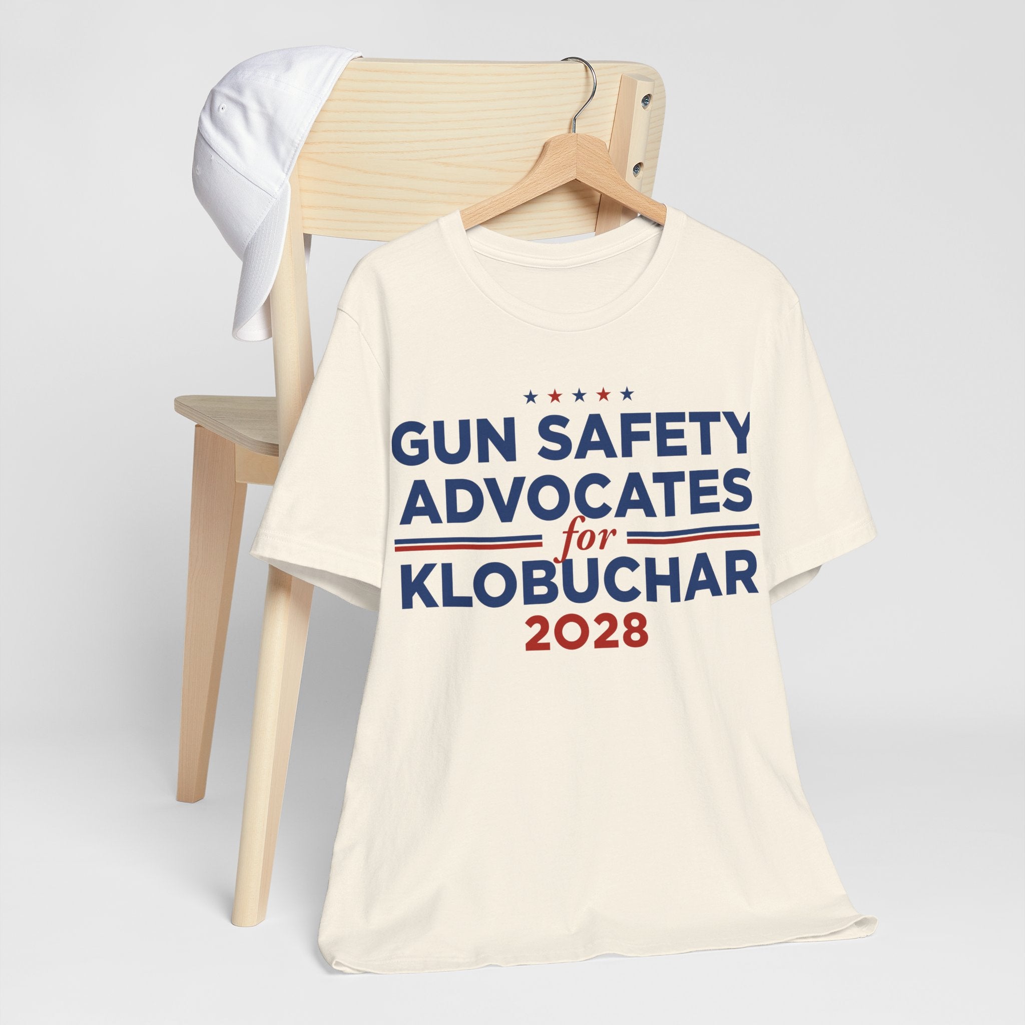 Gun Safety Advocates for Amy Klobuchar for President Campaign T-Shirt 2028