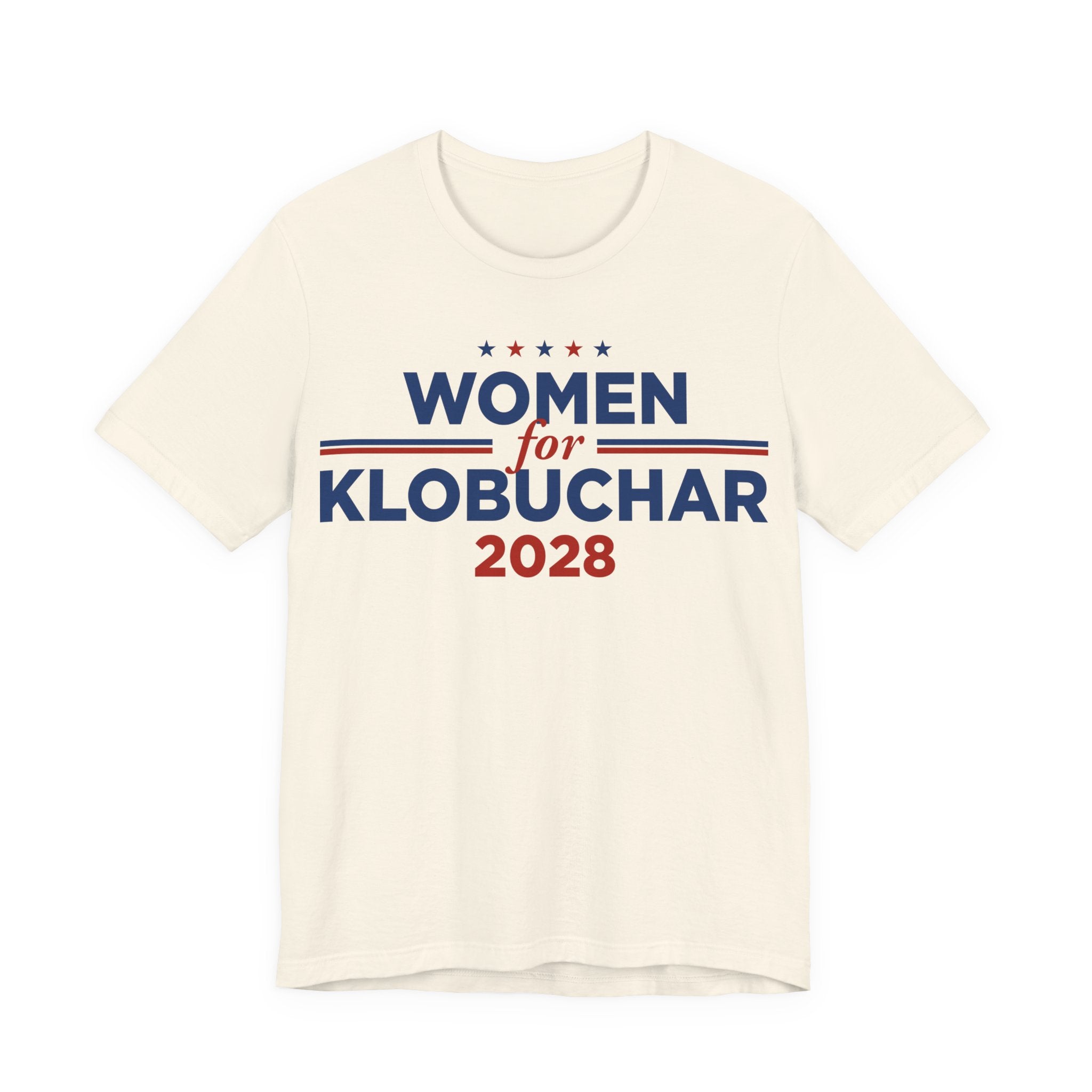 Women for Amy Klobuchar for President Campaign T-Shirt 2028