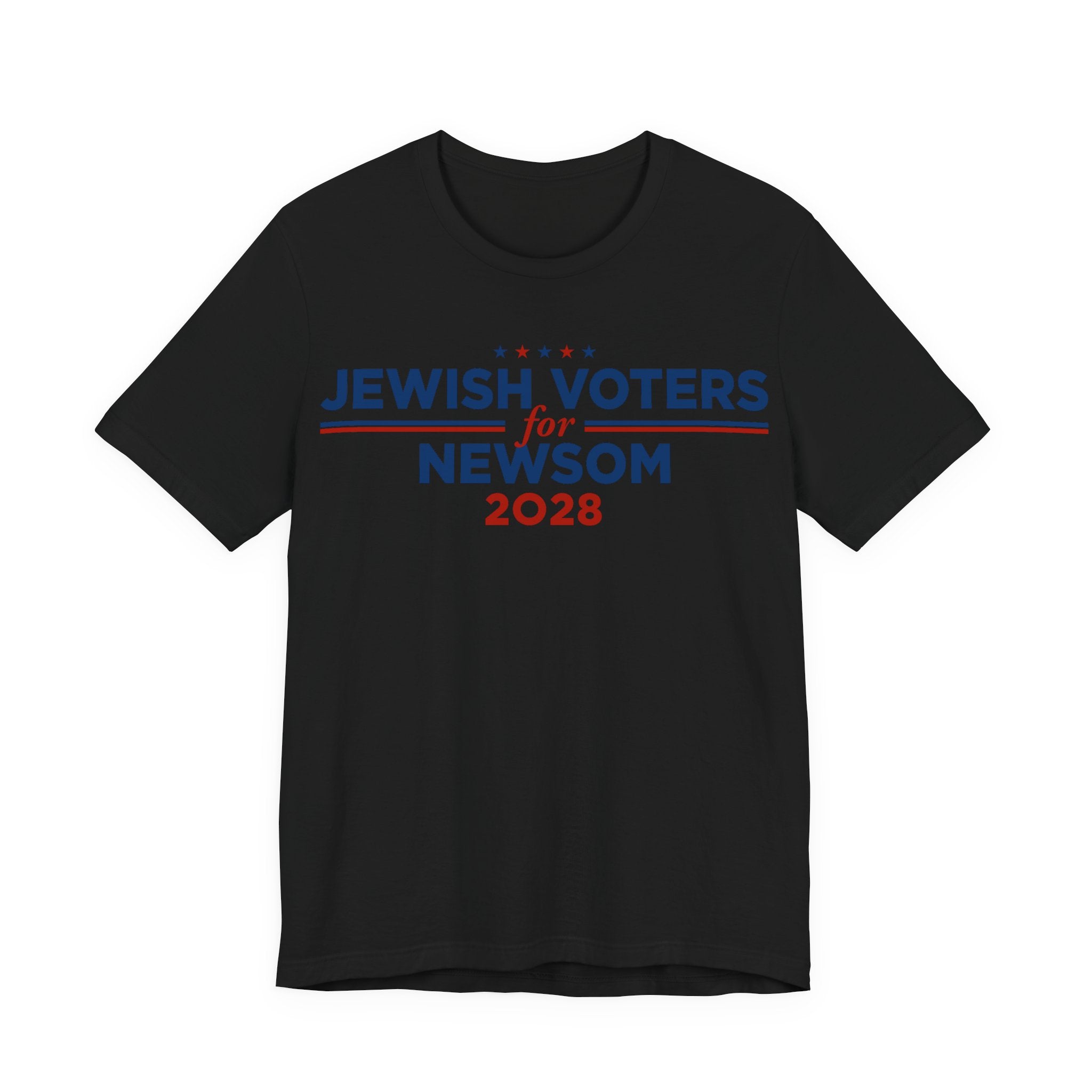 Jewish Voters for Gavin Newsom for President Campaign T-Shirt 2028
