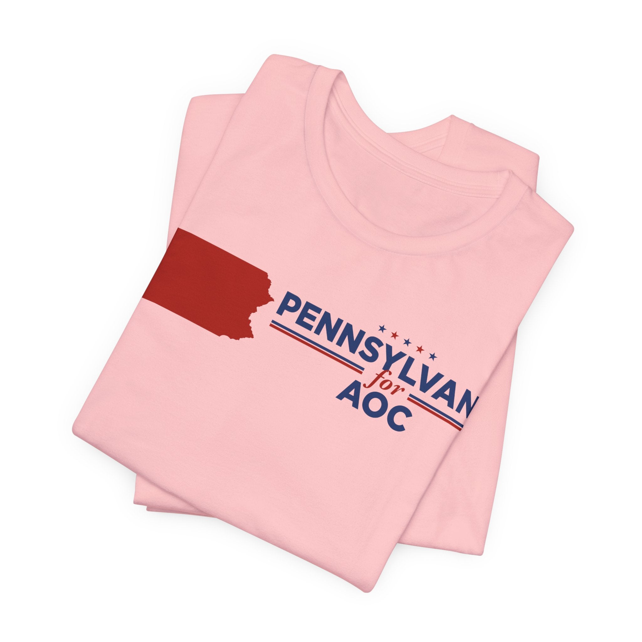 Pennsylvania for AOC for President Campaign T-Shirt 2028