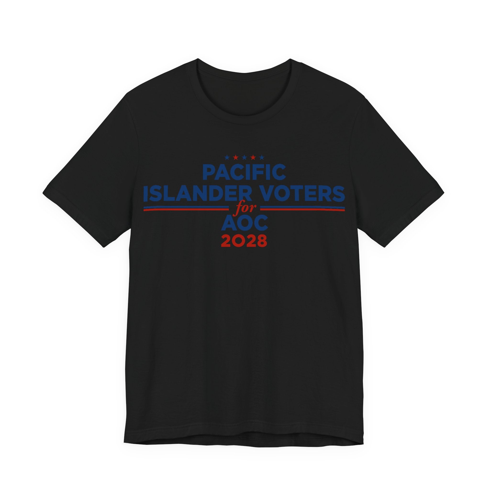 Pacific Islander Voters for AOC for President Campaign T-Shirt 2028