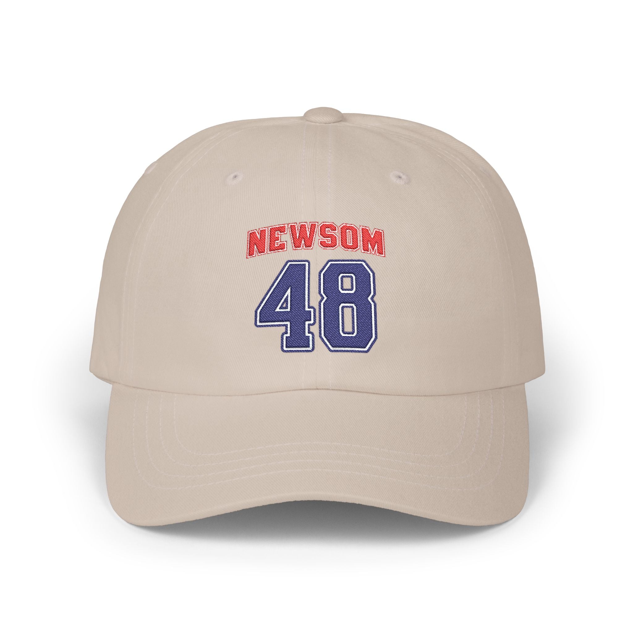 Team Newsom for 48th President Embroidered Vintage Dad Hat