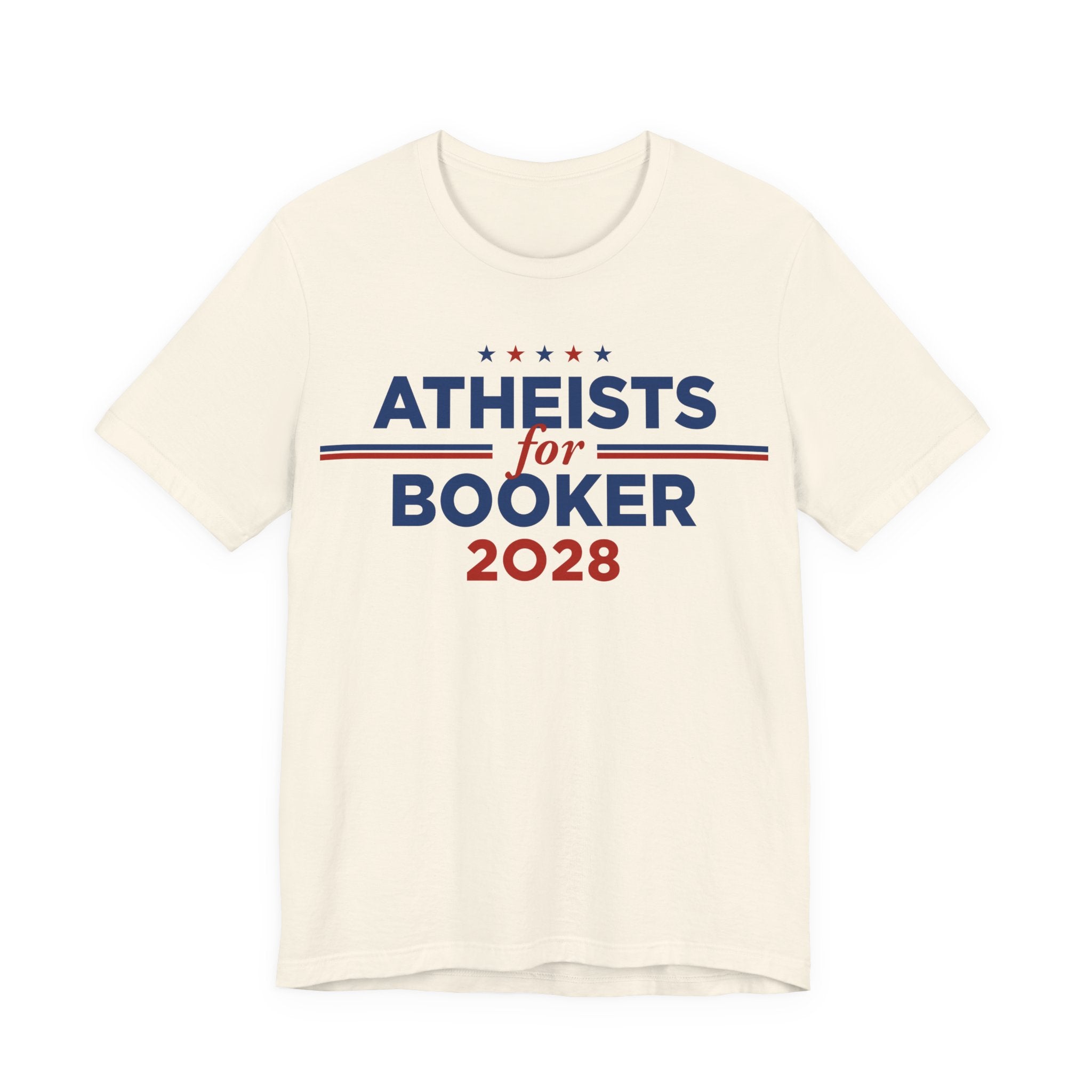 Atheists for Cory Booker for President Campaign T-Shirt 2028