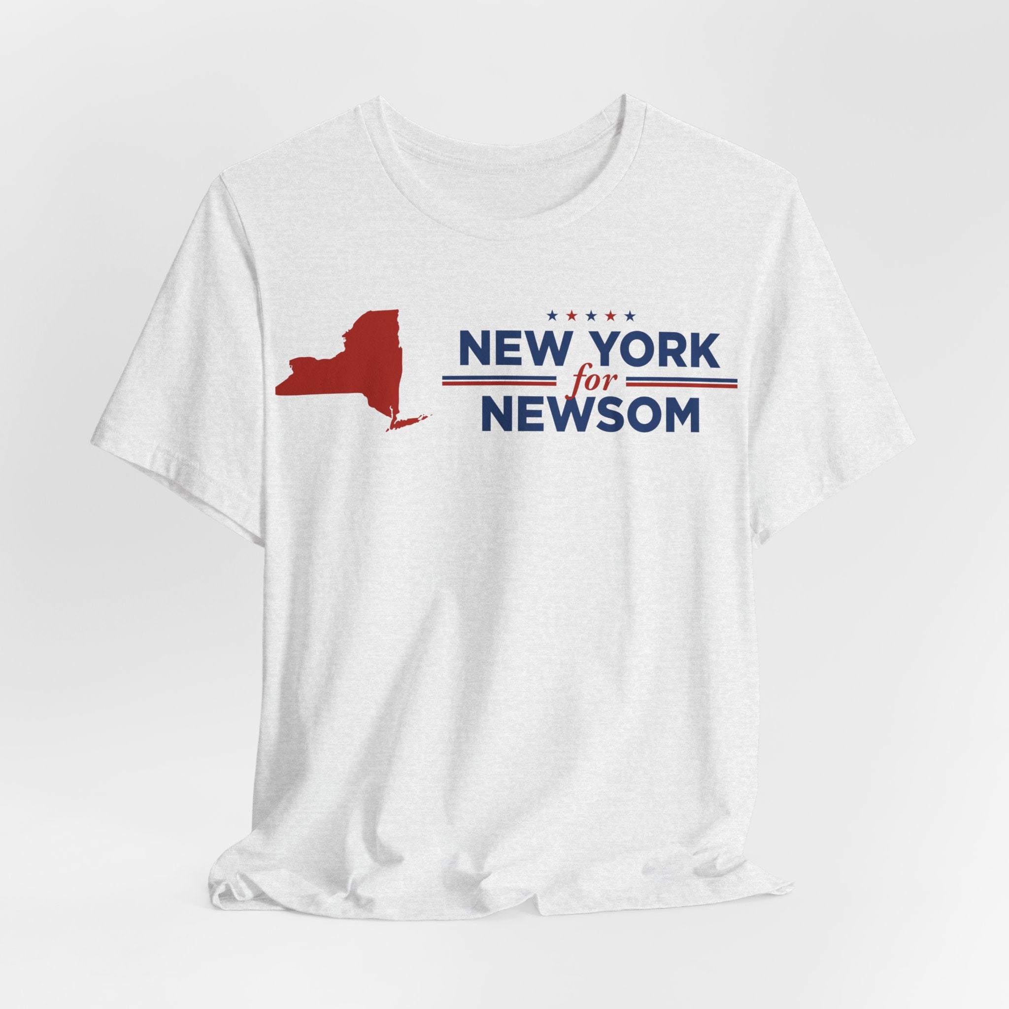 New York for Gavin Newsom for President Campaign T-Shirt 2028