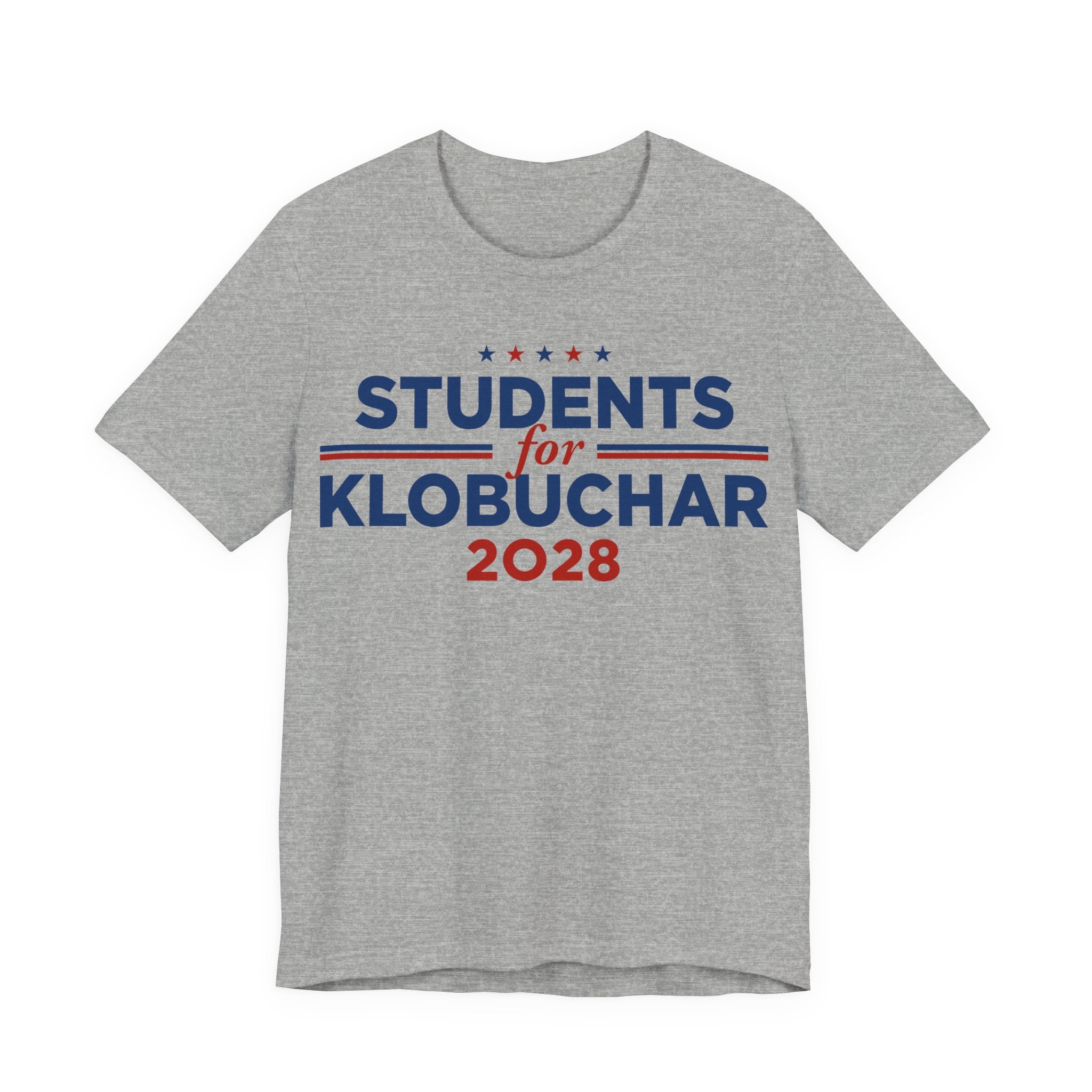 Students for Amy Klobuchar for President Campaign T-Shirt 2028