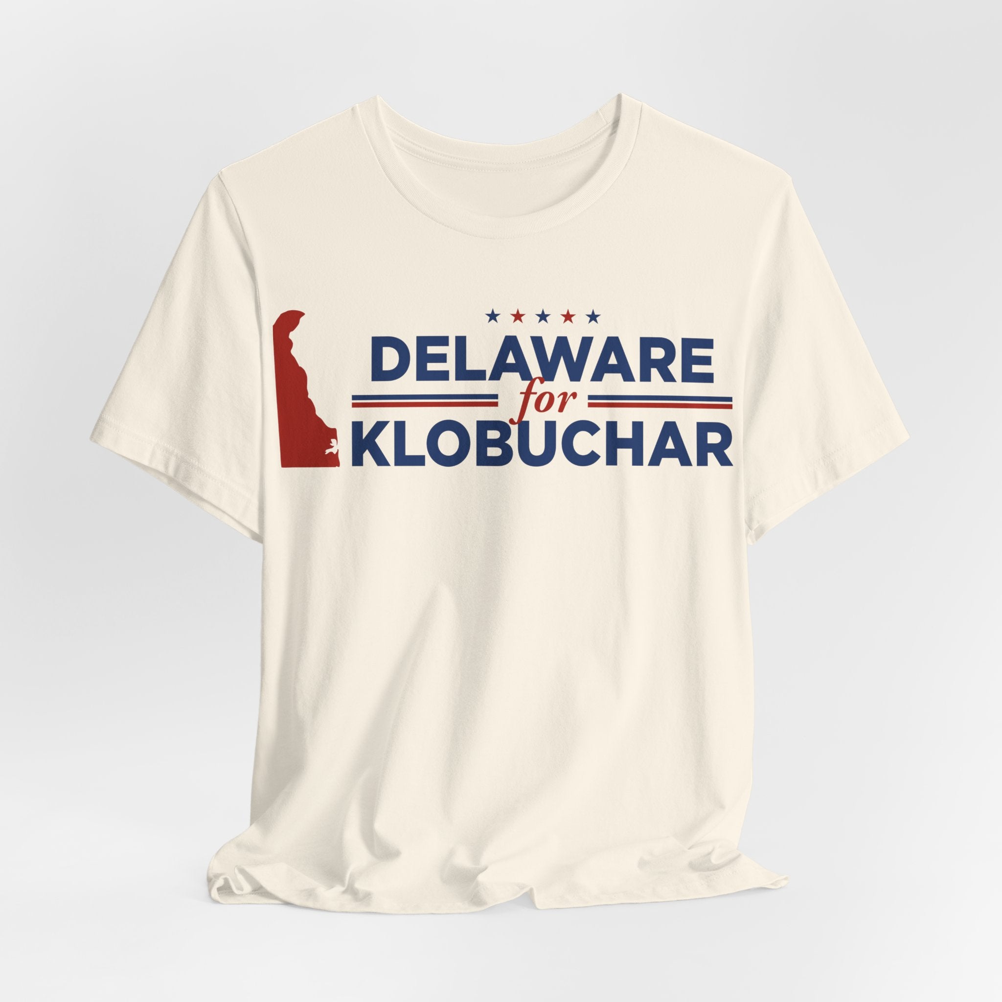 Delaware for Amy Klobuchar for President Campaign T-Shirt 2028