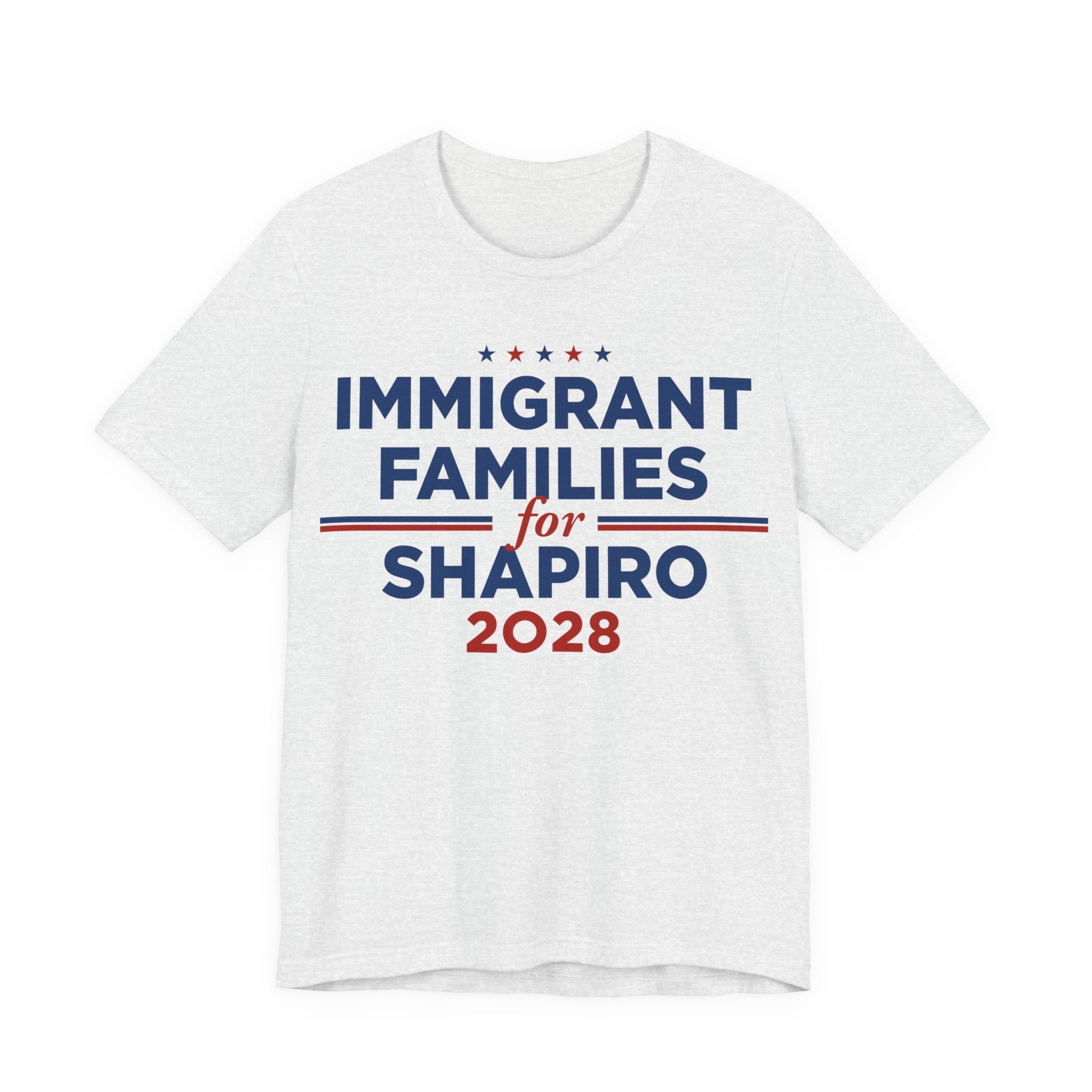 Immigrant Families for Josh Shapiro for President Campaign T-Shirt 2028