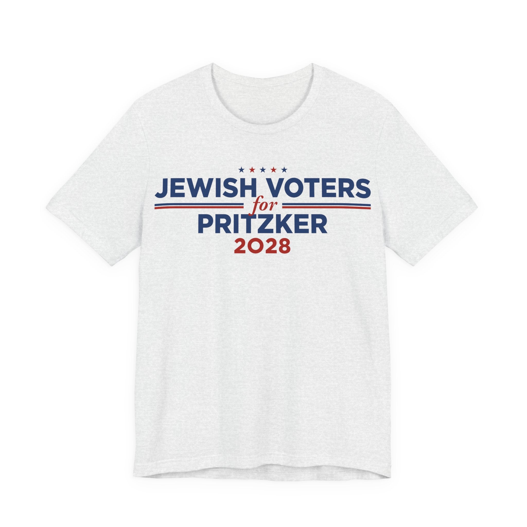 Jewish Voters for J.B. Pritzker for President Campaign T-Shirt 2028