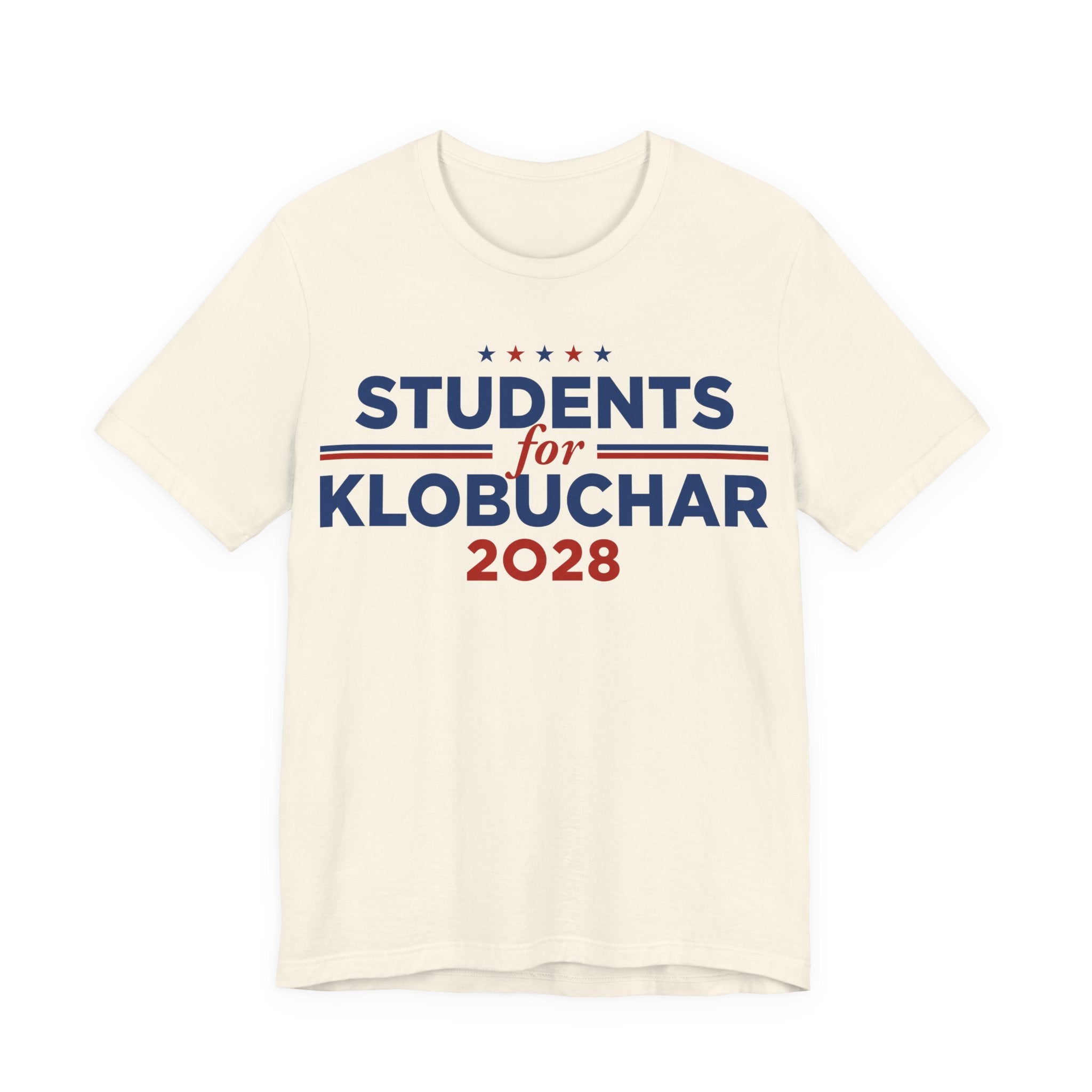 Students for Amy Klobuchar for President Campaign T-Shirt 2028