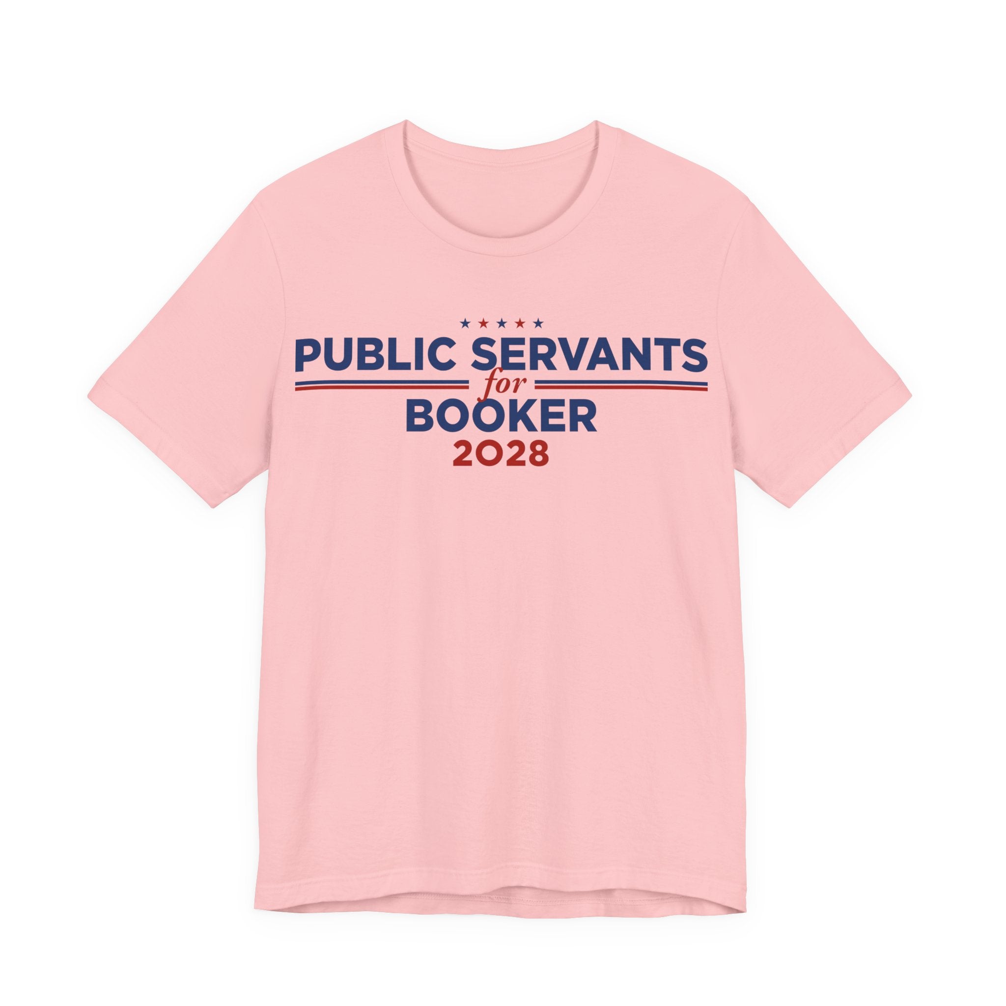 Public Servants for Cory Booker for President Campaign T-Shirt 2028