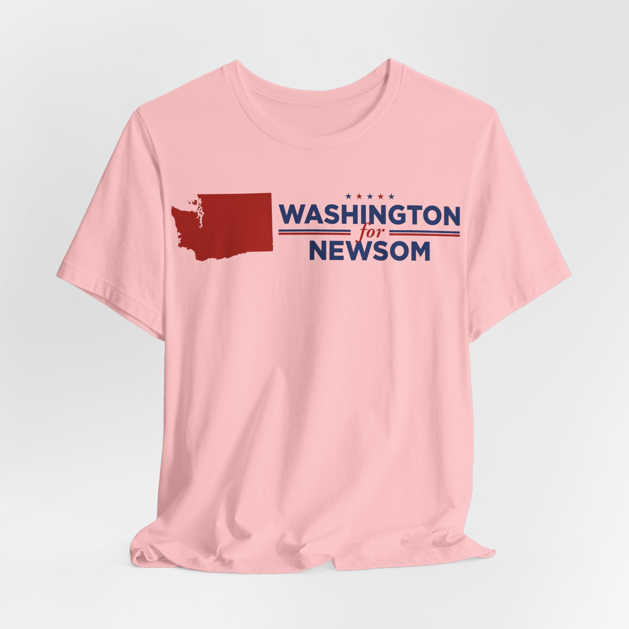 Washington for Gavin Newsom for President Campaign T-Shirt 2028