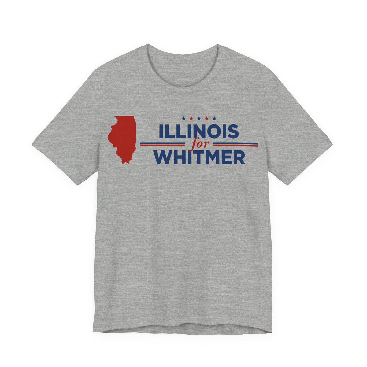 Illinois for Gretchen Whitmer for President Campaign T-Shirt 2028