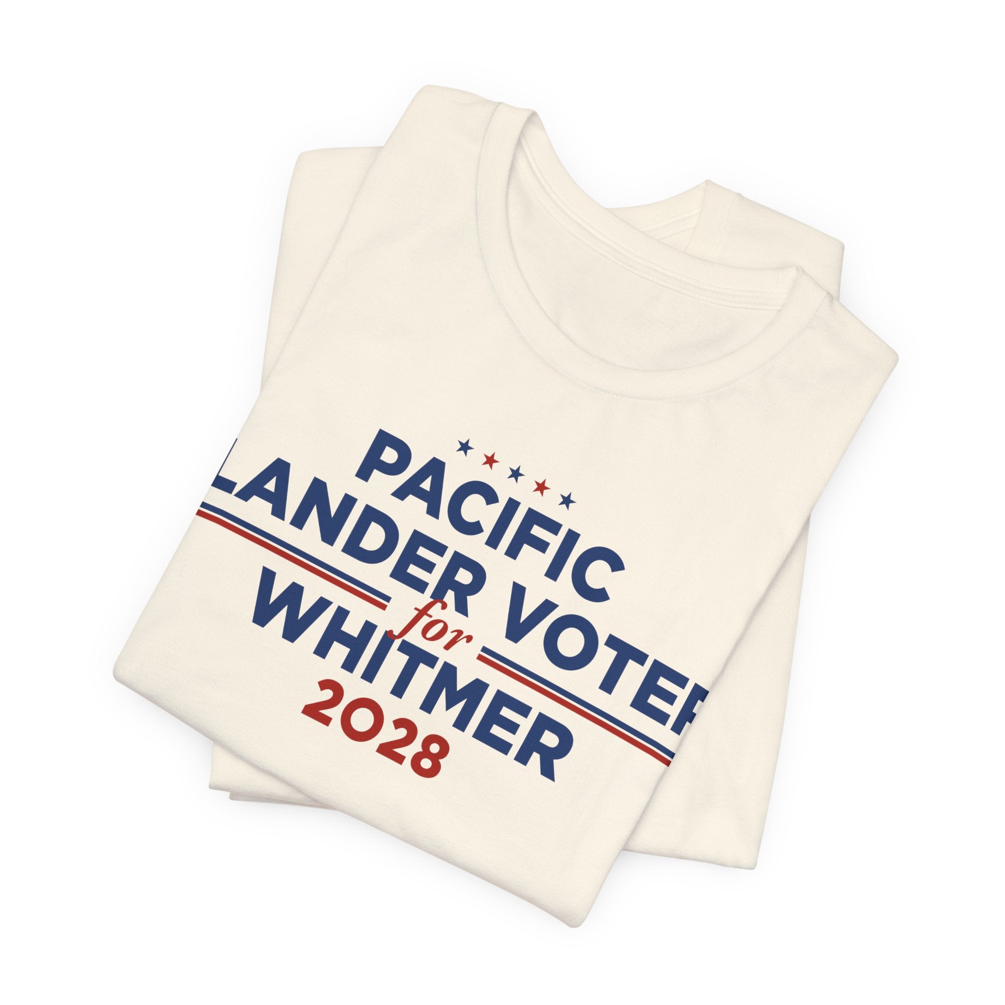 Pacific Islander Voters for Gretchen Whitmer for President Campaign T-Shirt 2028