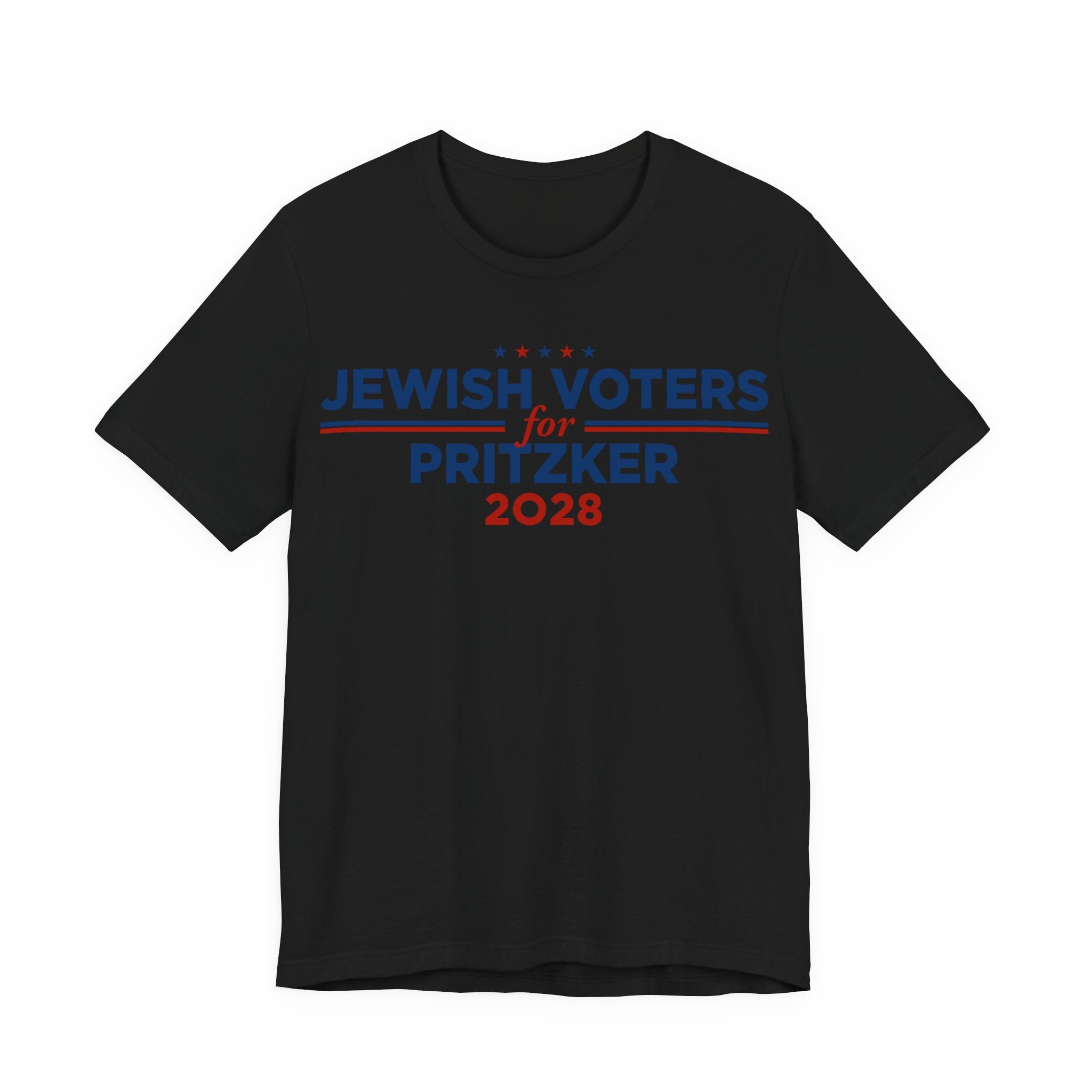 Jewish Voters for J.B. Pritzker for President Campaign T-Shirt 2028