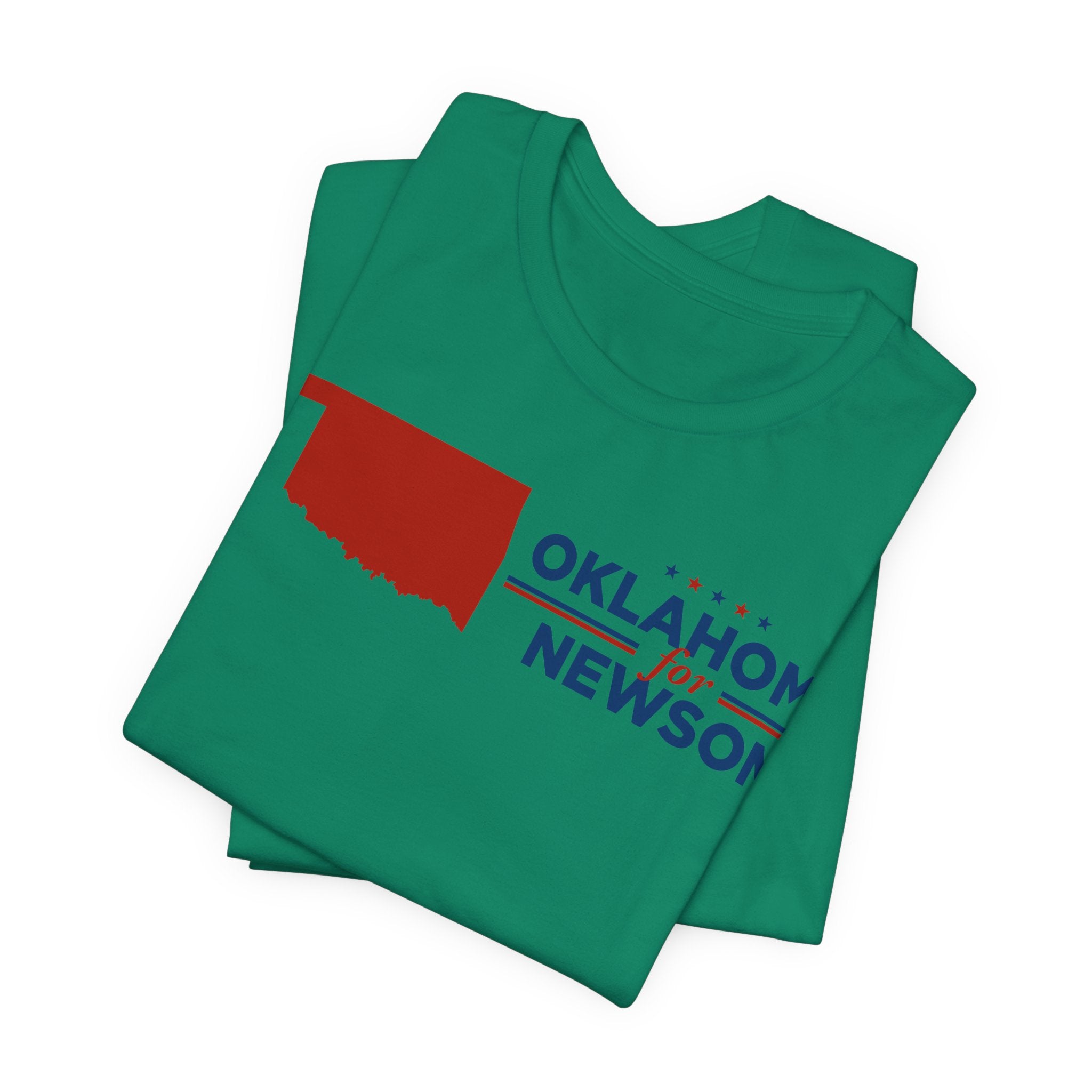 Oklahoma for Gavin Newsom for President Campaign T-Shirt 2028