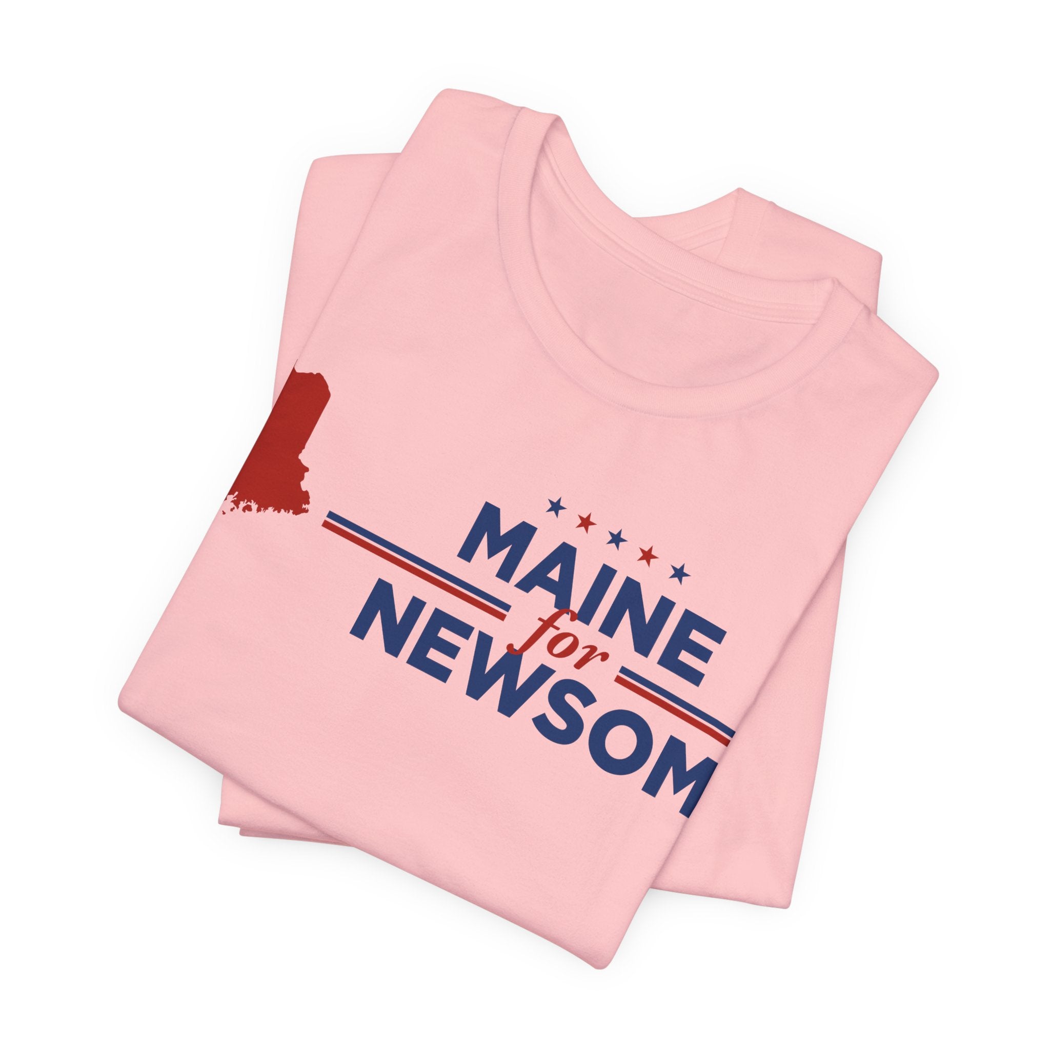 Maine for Gavin Newsom for President Campaign T-Shirt 2028