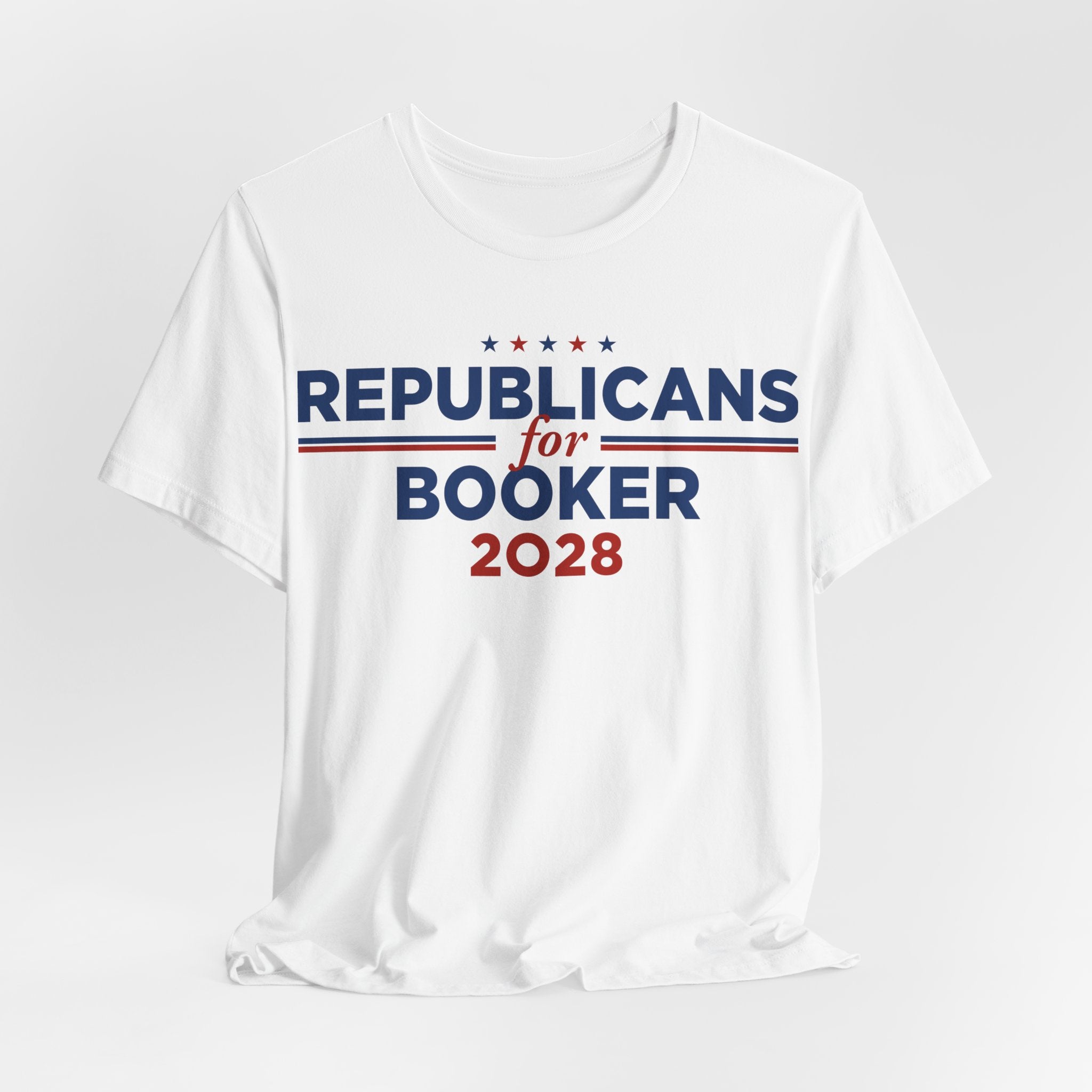 Republicans for Cory Booker for President Campaign T-Shirt 2028