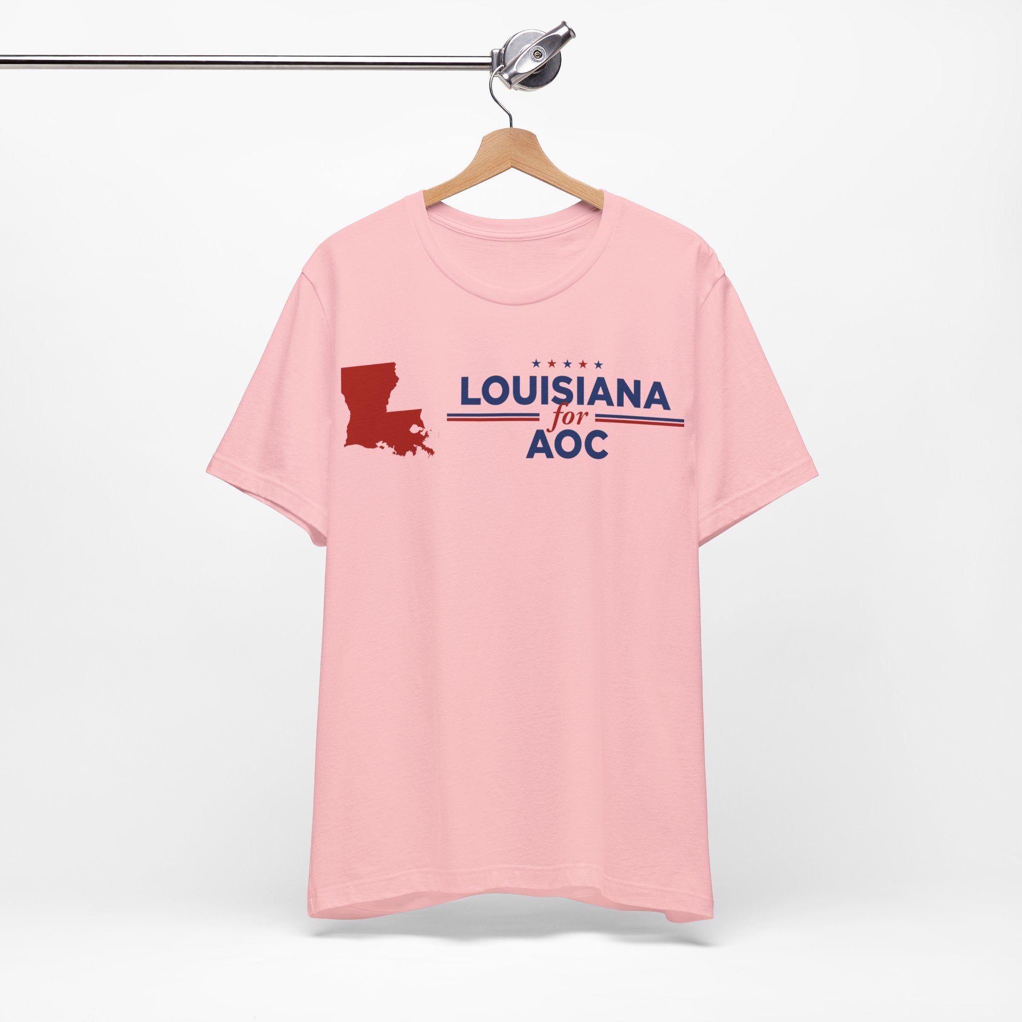 Louisiana for AOC for President Campaign T-Shirt 2028