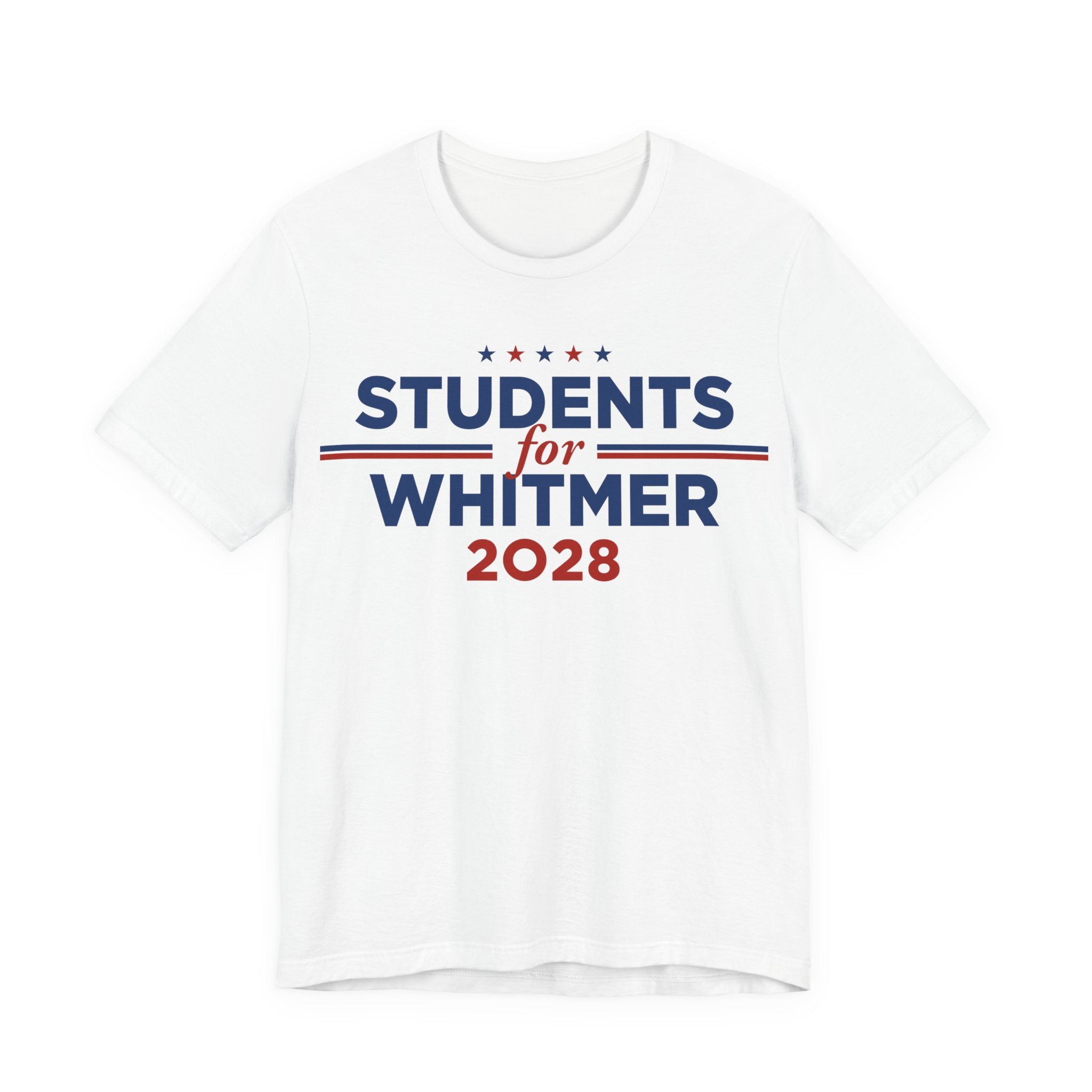 Students for Gretchen Whitmer for President Campaign T-Shirt 2028