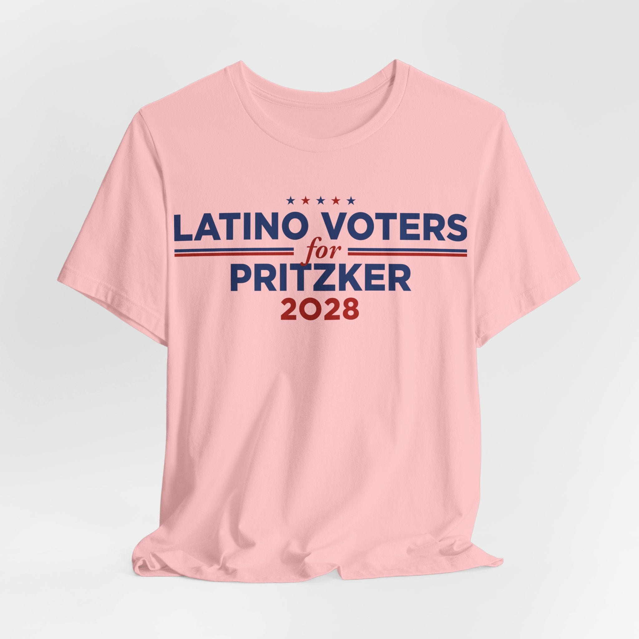 Latino Voters for J.B. Pritzker for President Campaign T-Shirt 2028