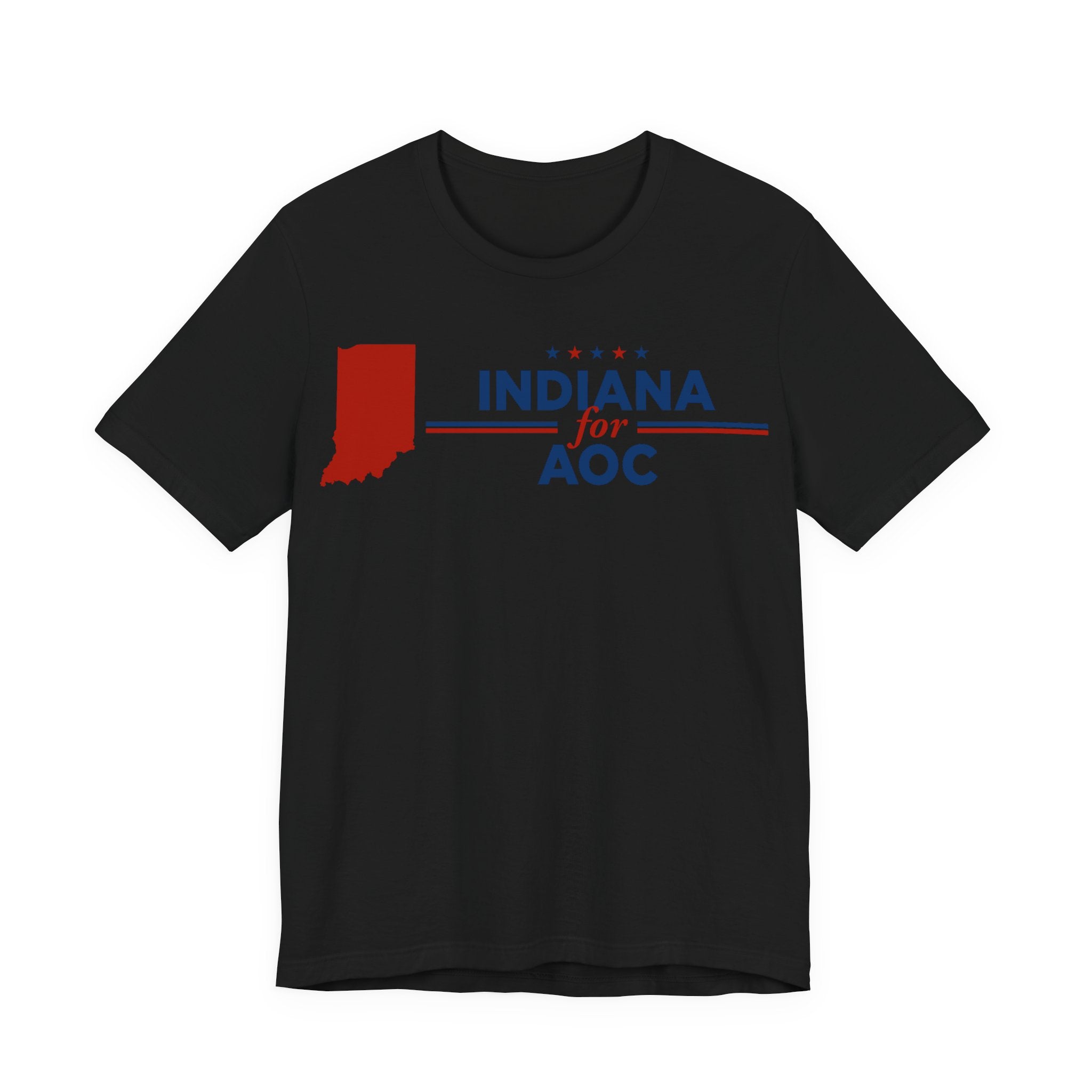 Indiana for AOC for President Campaign T-Shirt 2028
