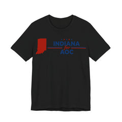 Indiana for AOC for President Campaign T-Shirt 2028