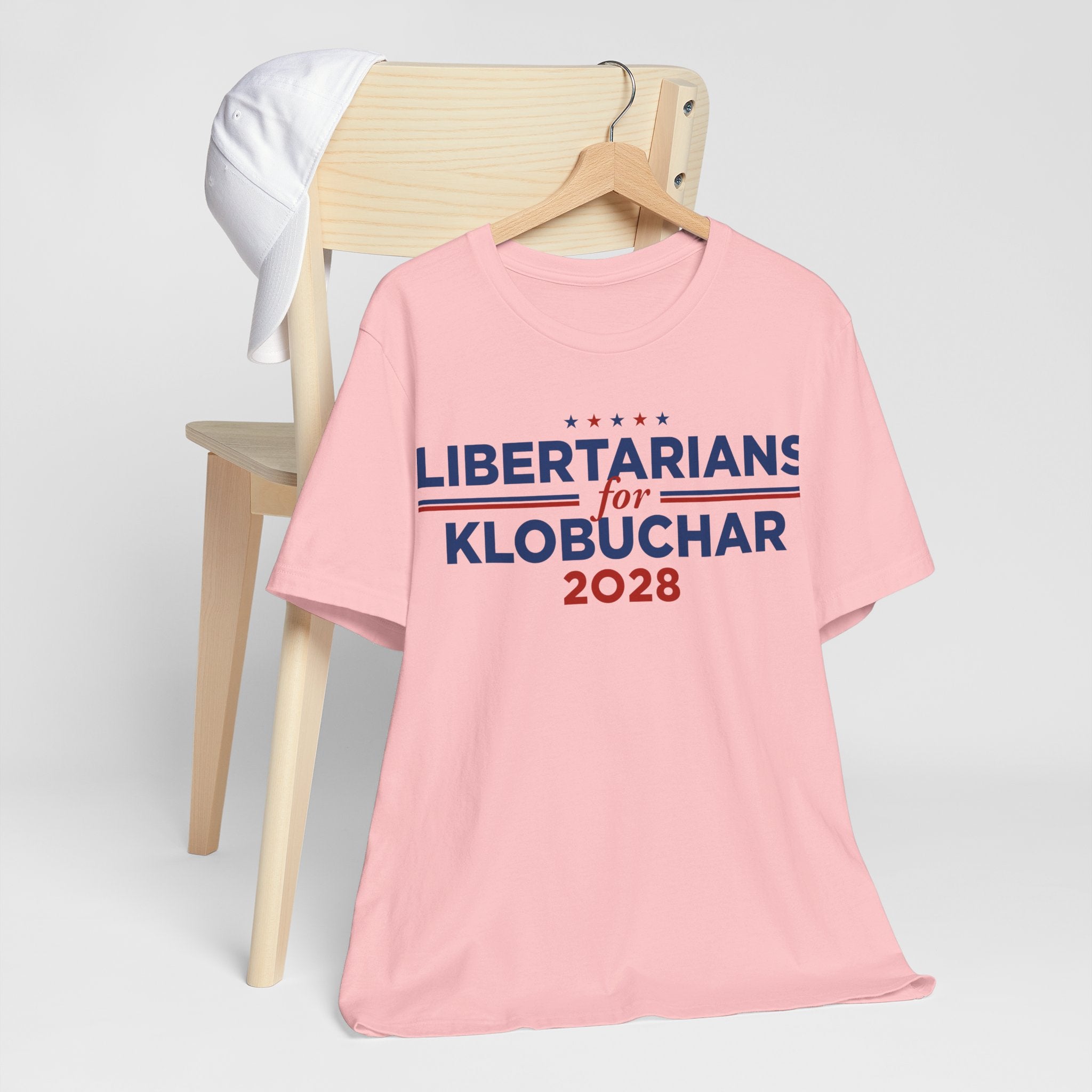 Libertarians for Amy Klobuchar for President Campaign T-Shirt 2028