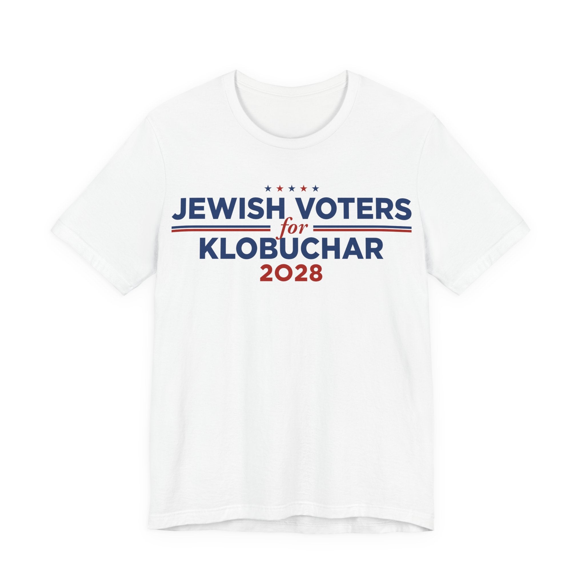 Jewish Voters for Amy Klobuchar for President Campaign T-Shirt 2028