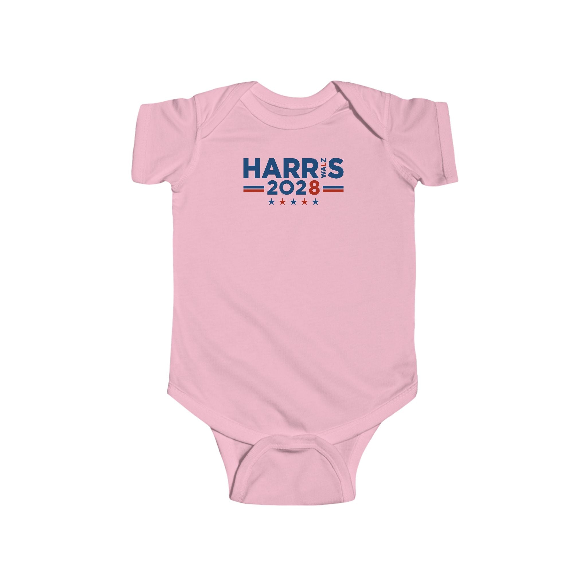 Infant Kamala Harris Tim Walz 2028 Campaign Onesie (Youth Political Pride)