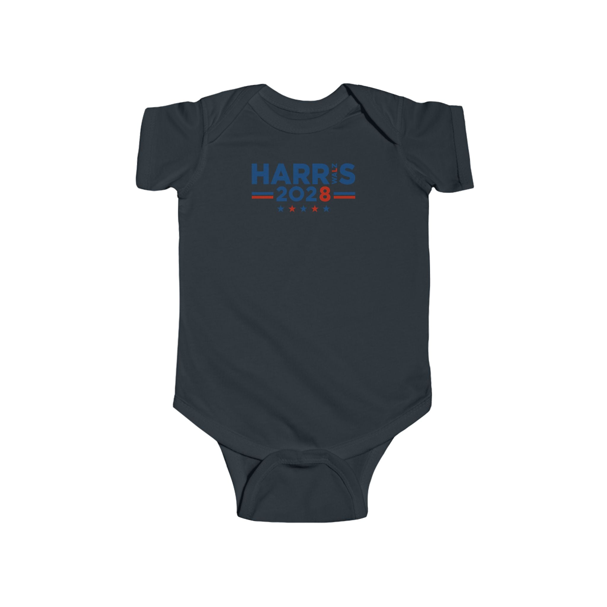 Infant Kamala Harris Tim Walz 2028 Campaign Onesie (Youth Political Pride)