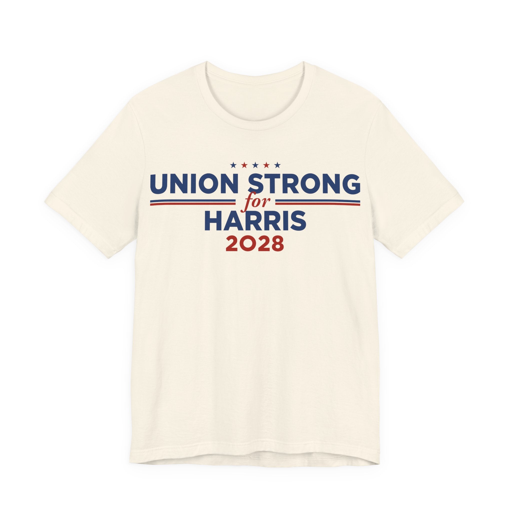 Union Strong for Kamala Harris for President Campaign T-Shirt 2028