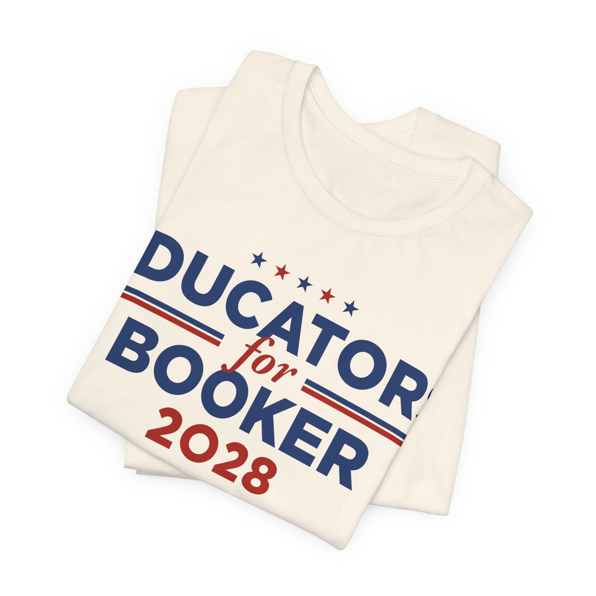 Educators for Cory Booker for President Campaign T-Shirt 2028