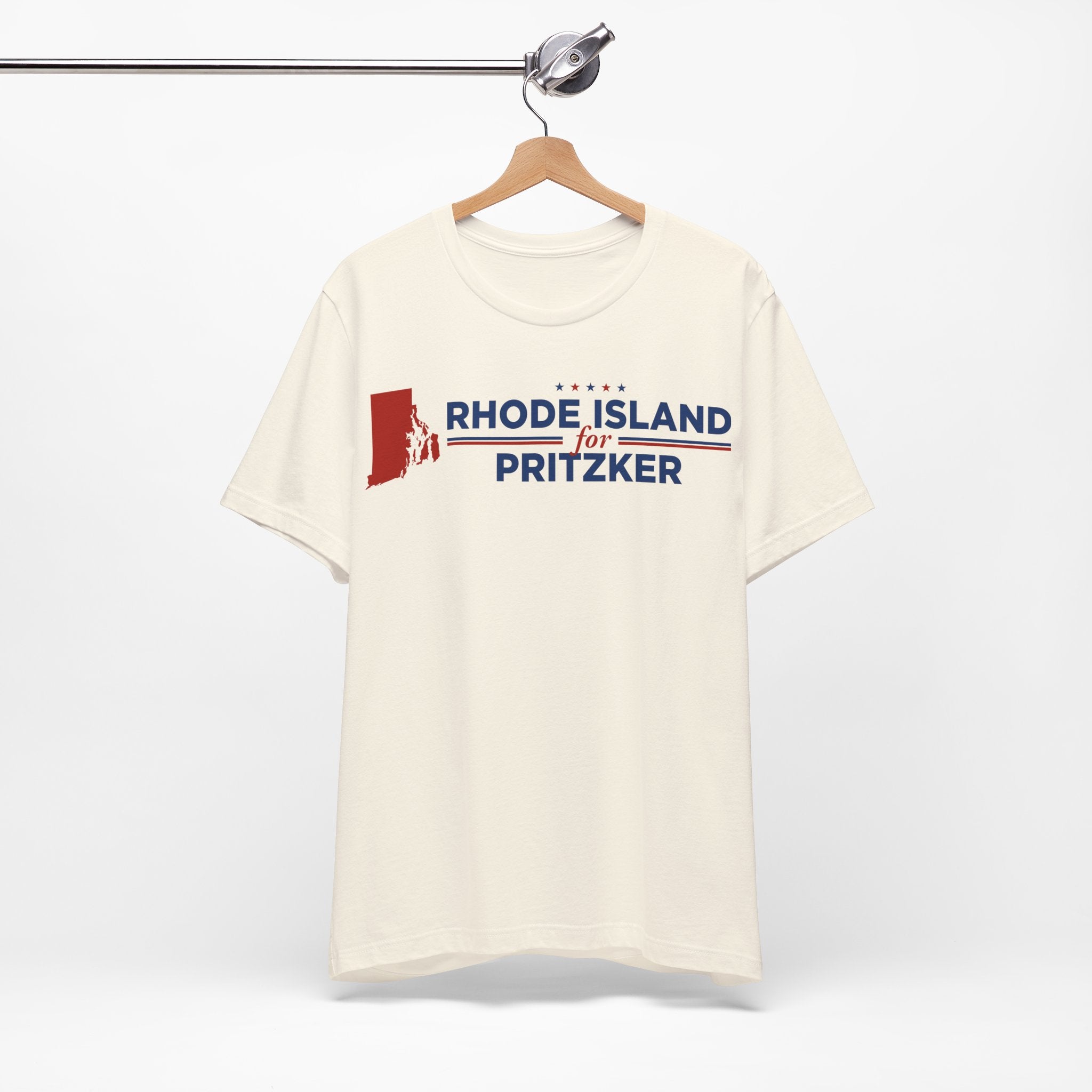Rhode Island for J.B. Pritzker for President Campaign T-Shirt 2028