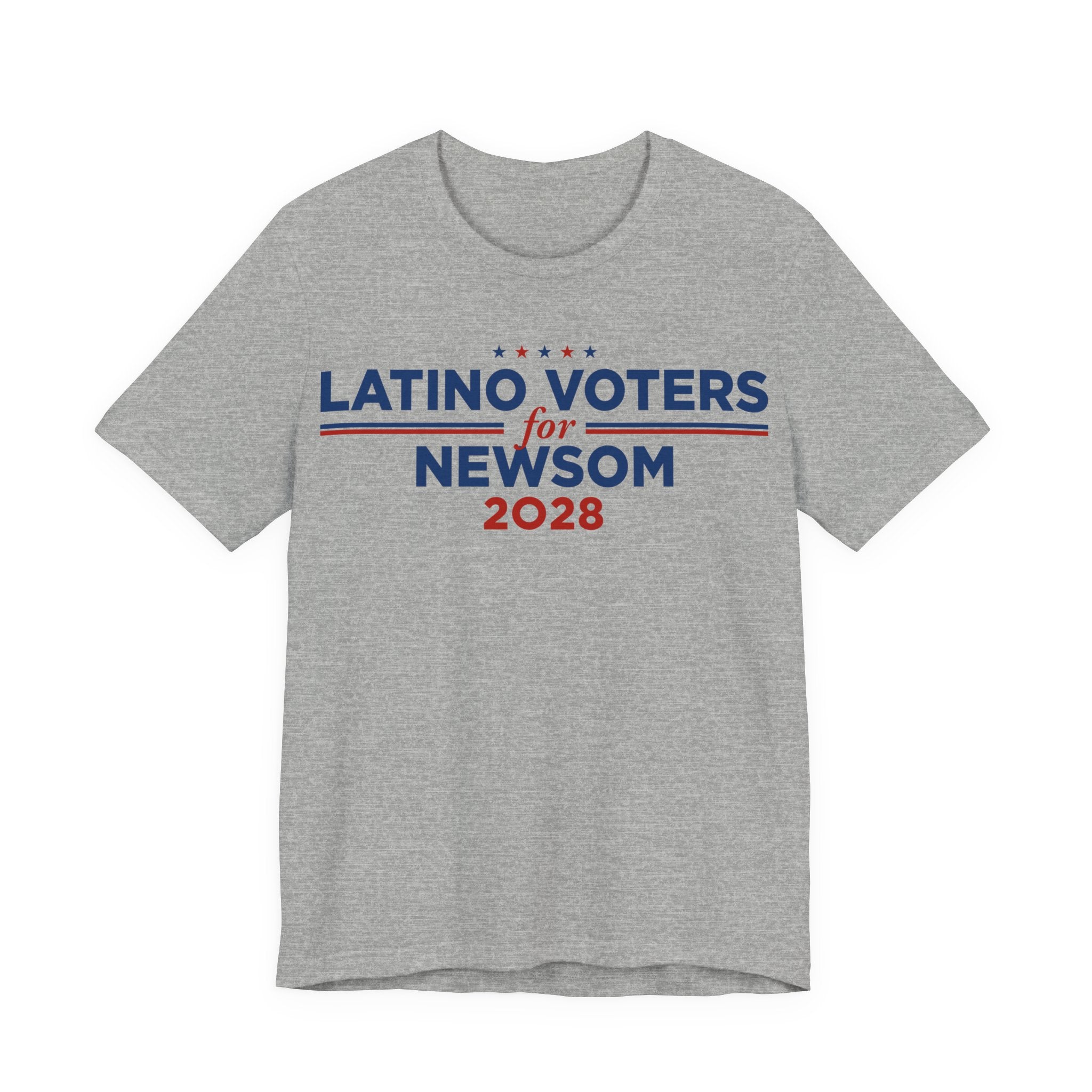 Latino Voters for Gavin Newsom for President Campaign T-Shirt 2028