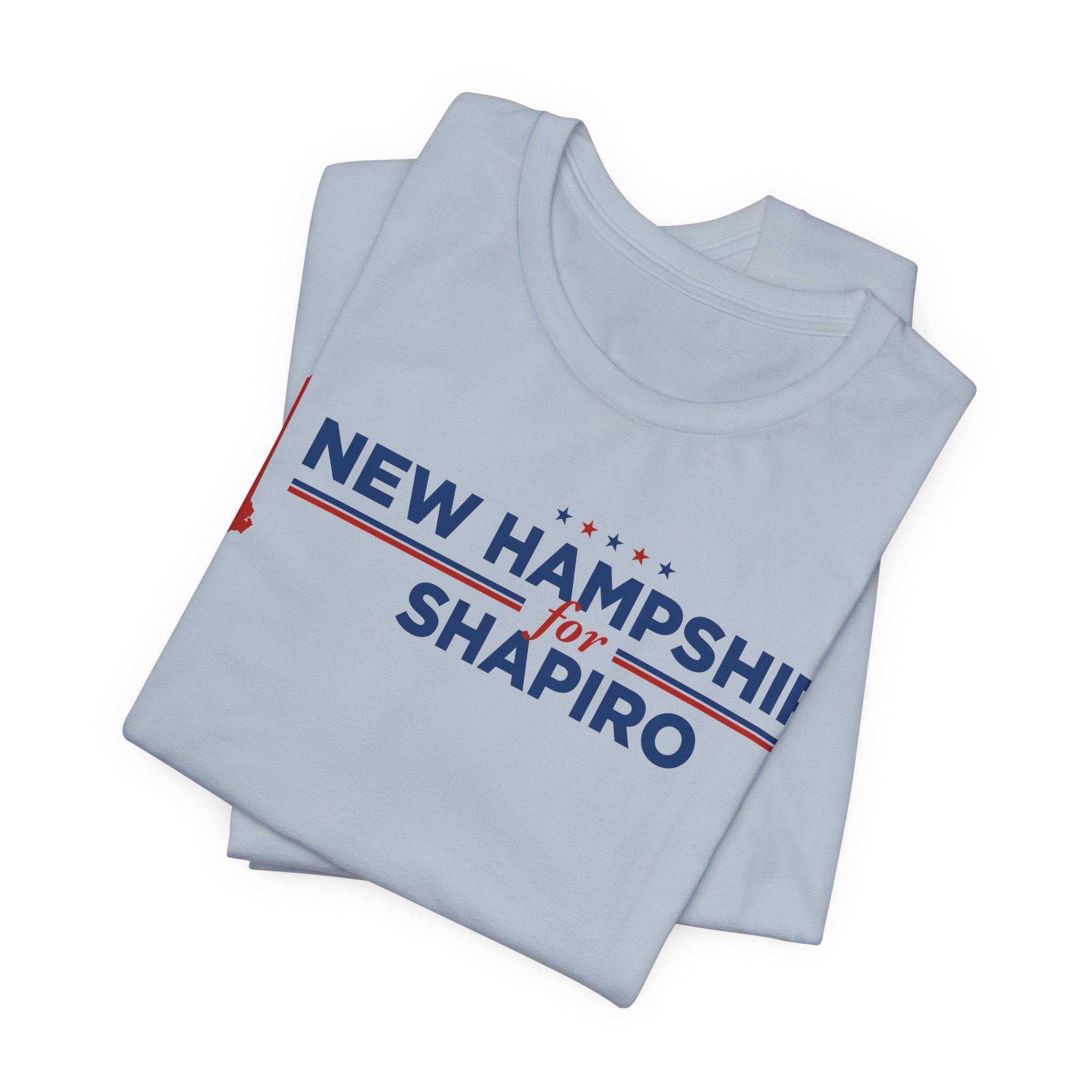 New Hampshire for Josh Shapiro for President Campaign T-Shirt 2028