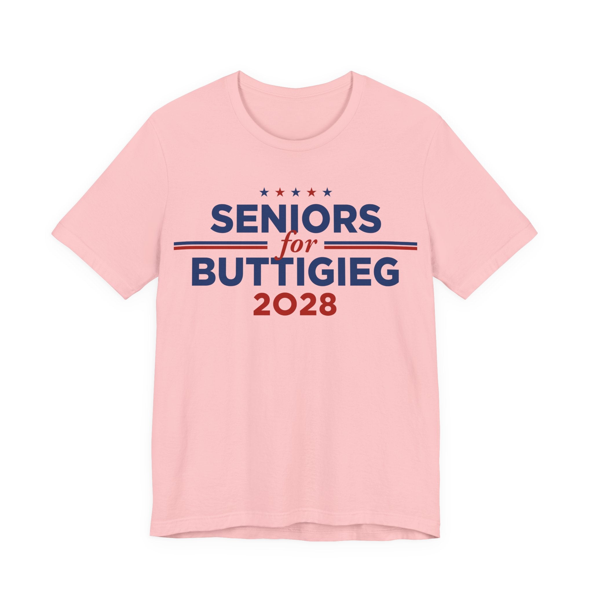 Seniors for Pete Buttigieg for President Campaign T-Shirt 2028