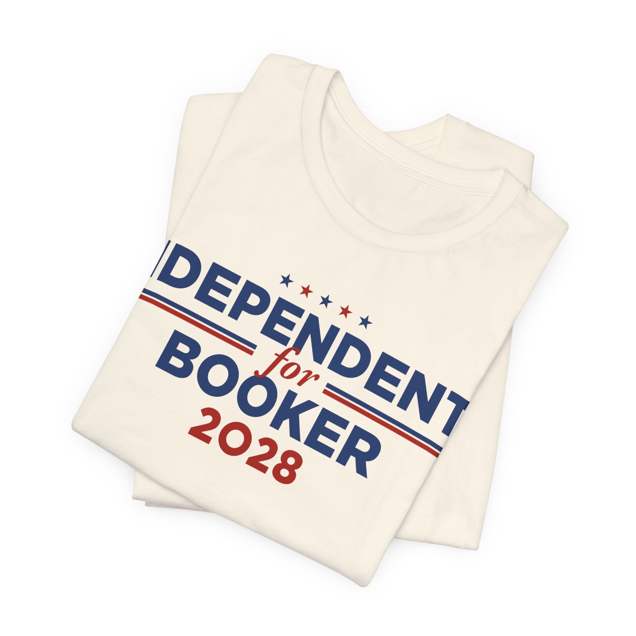 Independents for Cory Booker for President Campaign T-Shirt 2028