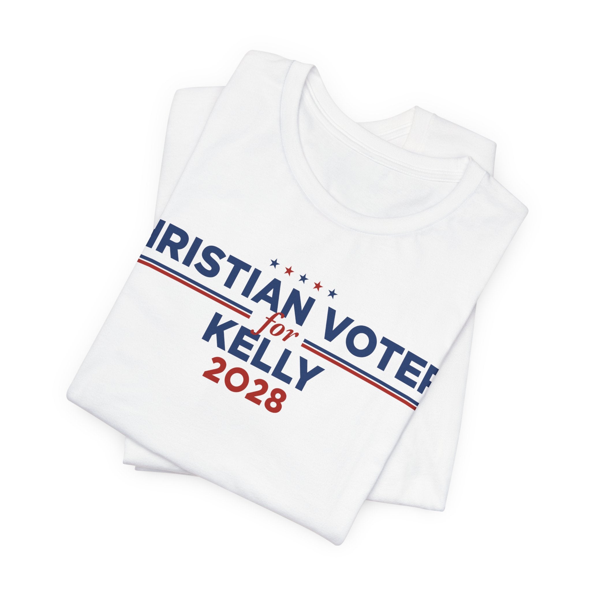 Christian Voters for Mark Kelly for President Campaign T-Shirt 2028
