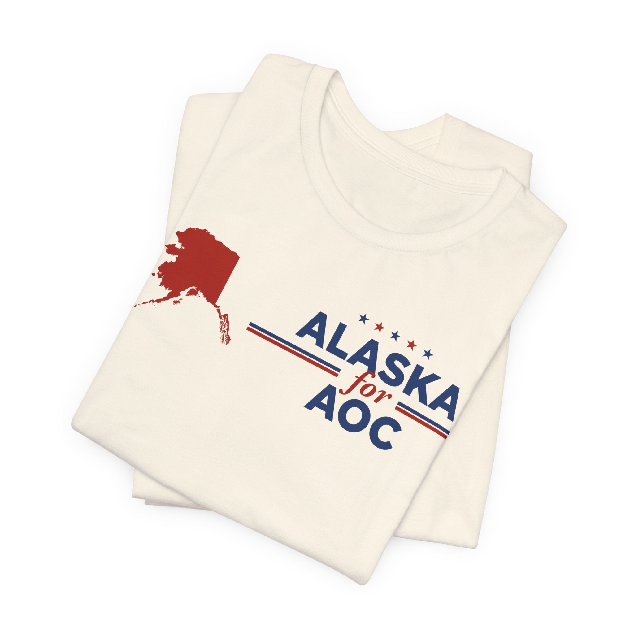 Alaska for AOC for President Campaign T-Shirt 2028